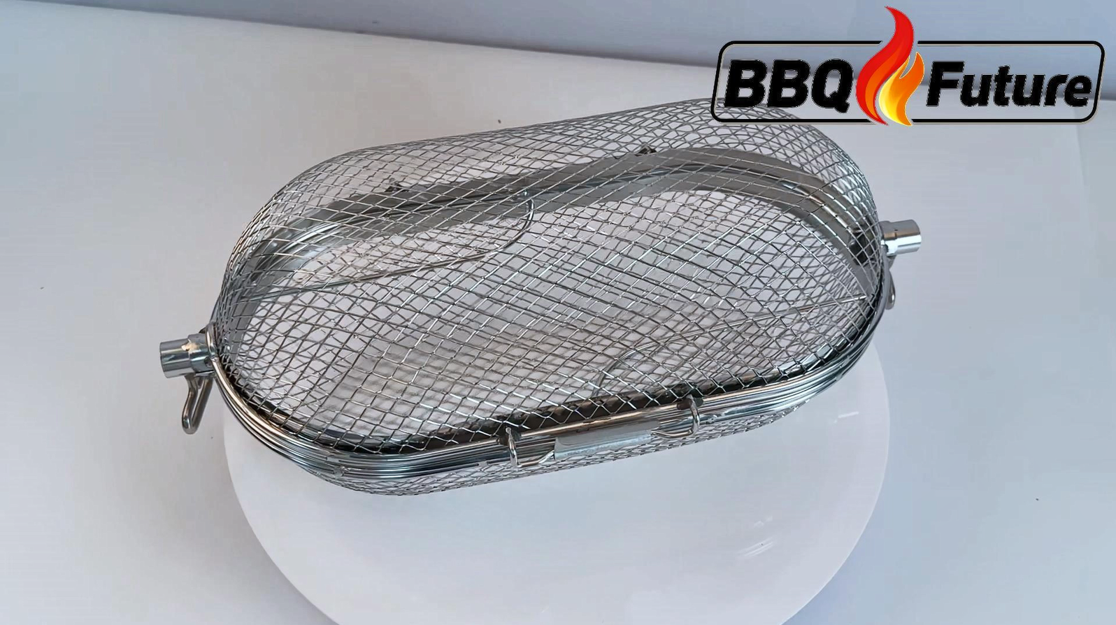 Amazon.com: MixRBBQ Rotisserie Basket Grill Accessories, Stainless