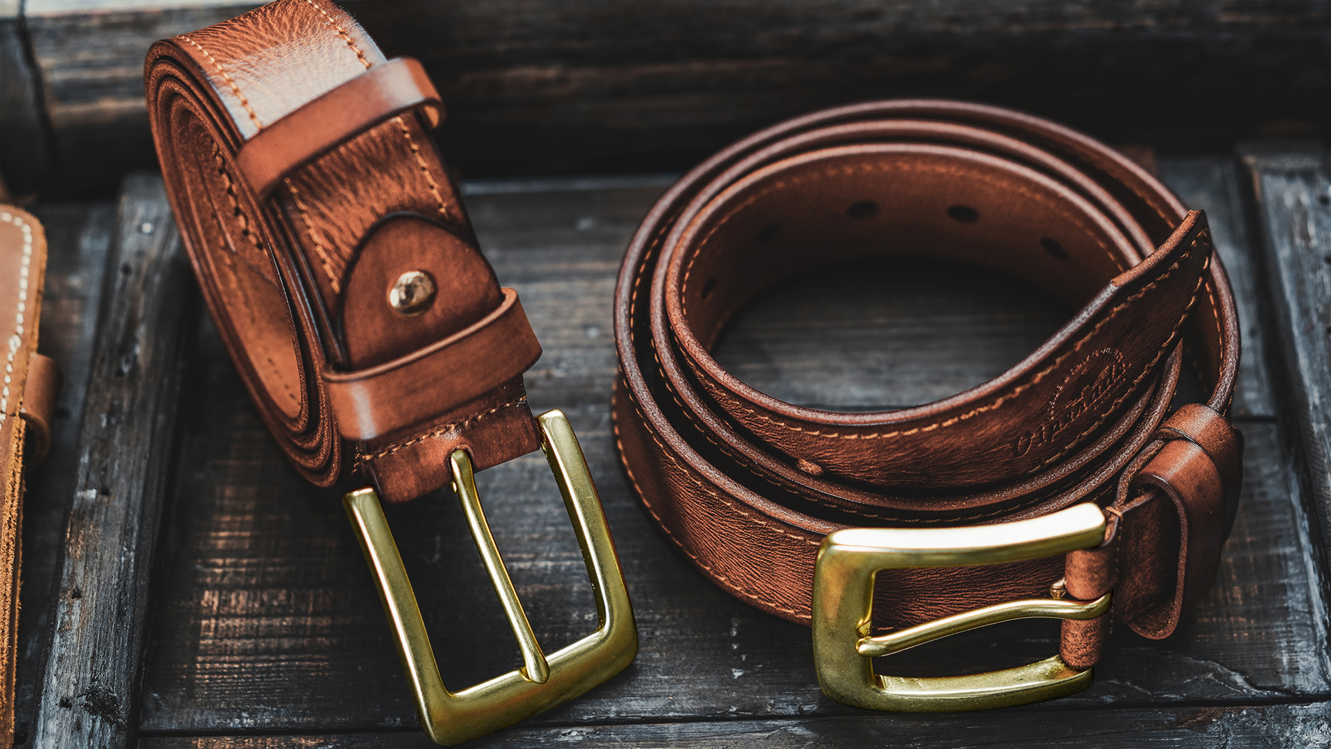 VIPERADE VD2 Men's Full Grain Leather Handmade Belt with