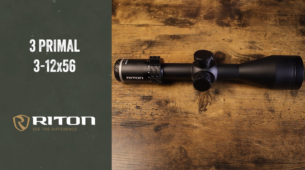 Amazon.com : Riton Optics Series 3 Primal 3-12x56 Hunting