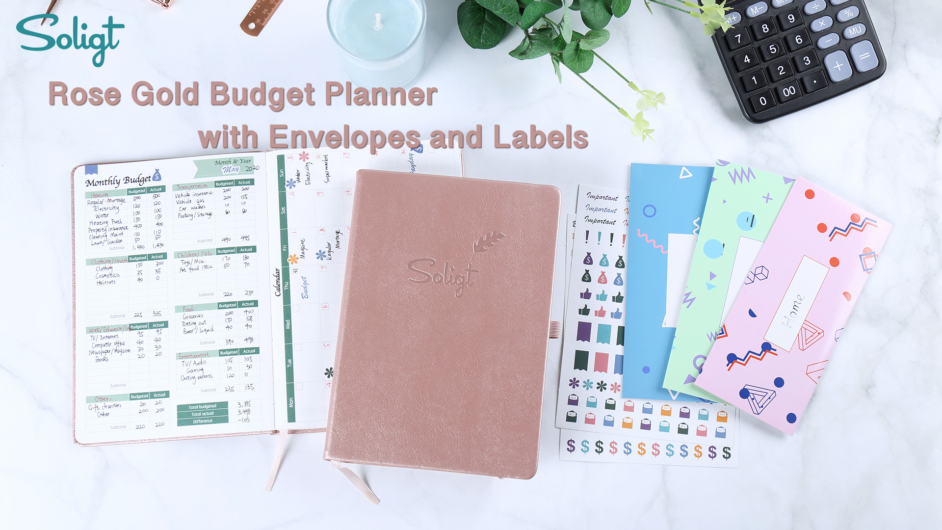 soligt budget planner