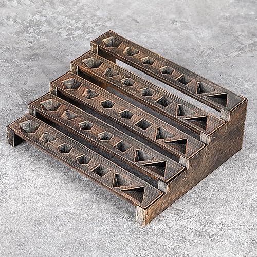 Miniatura 5 de DND - Estante de exhibición de dados para coleccionistas de dados, juego de mazmorras y dragones (5 estantes)