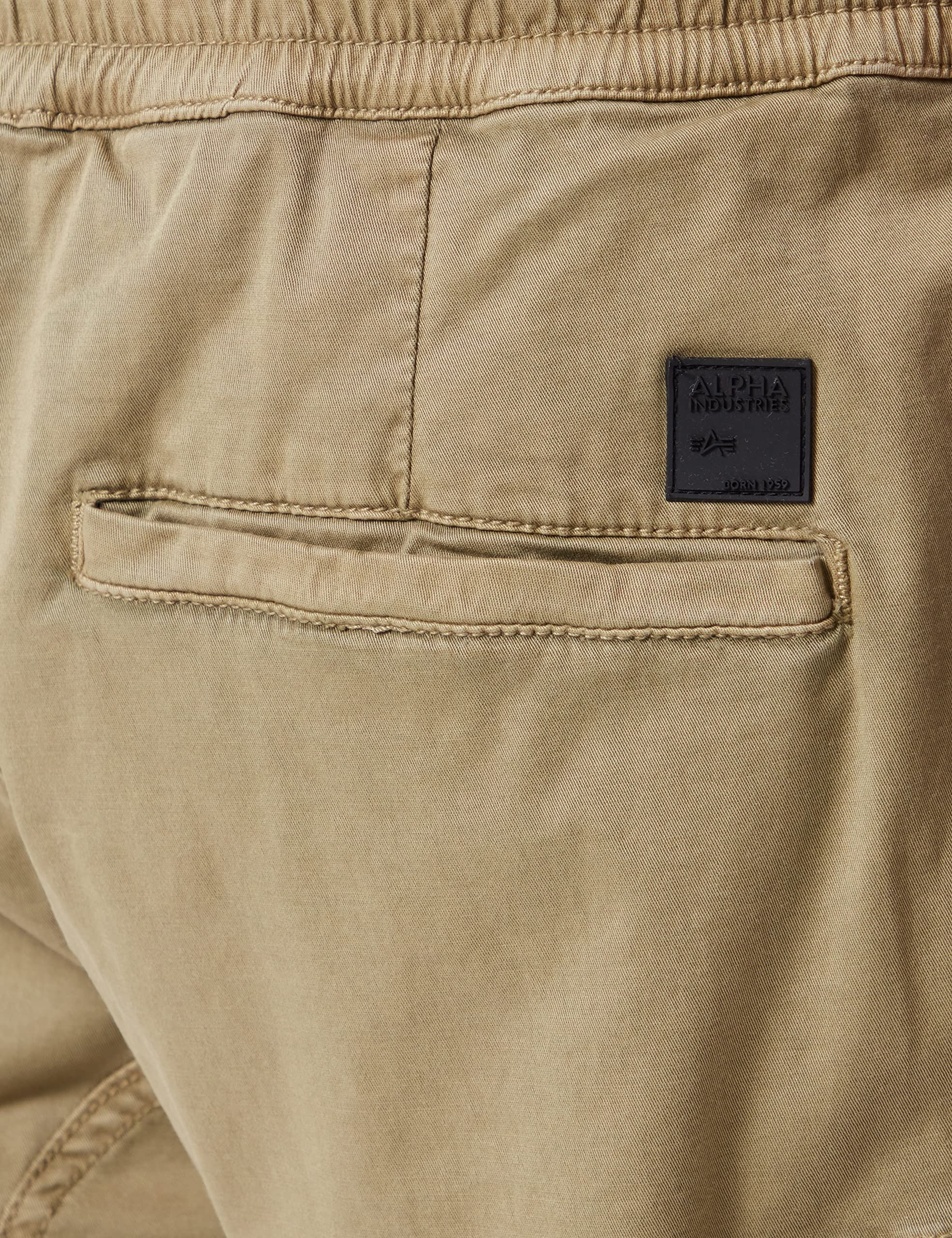 ALPHA INDUSTRIES Cotton Twill Jogger Short - Shorty Mężczyźni