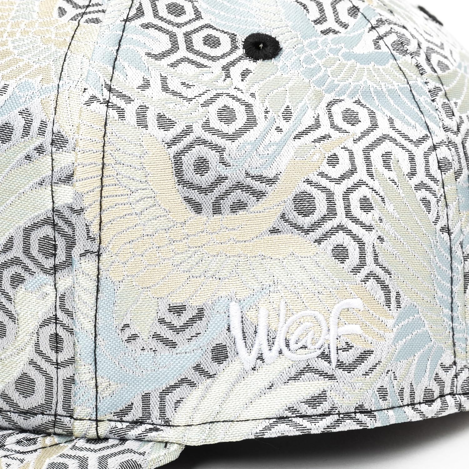 Japanese Pattern Cap Baseball Cap with Traditional Japanese Embroidery Nishijin and Kiryu Weaving Design Men's Snapback Hat