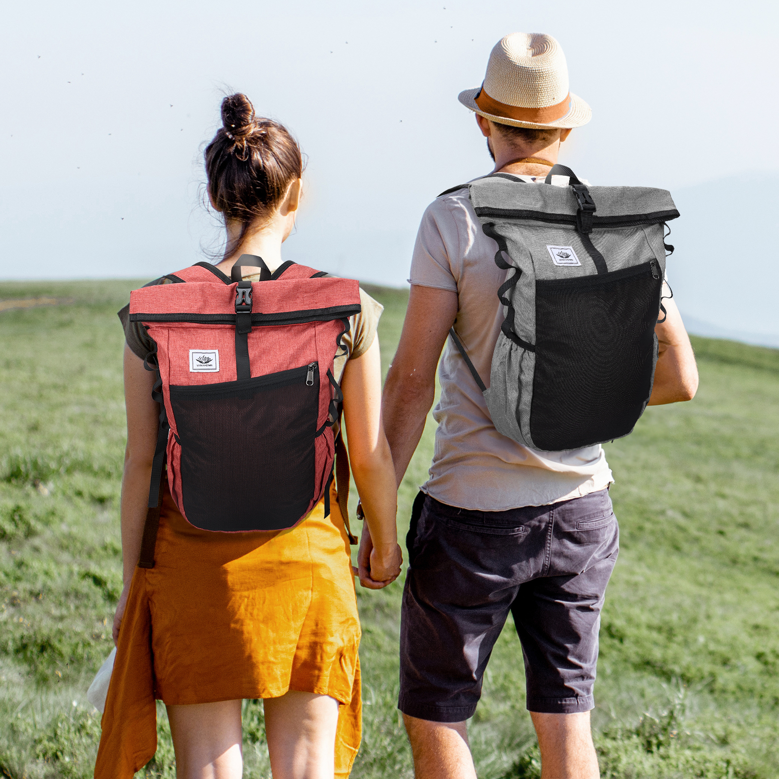 Sac À Dos Pliable De 20 L, Sac À Dos Ultra Léger Et Durable Pour Sports