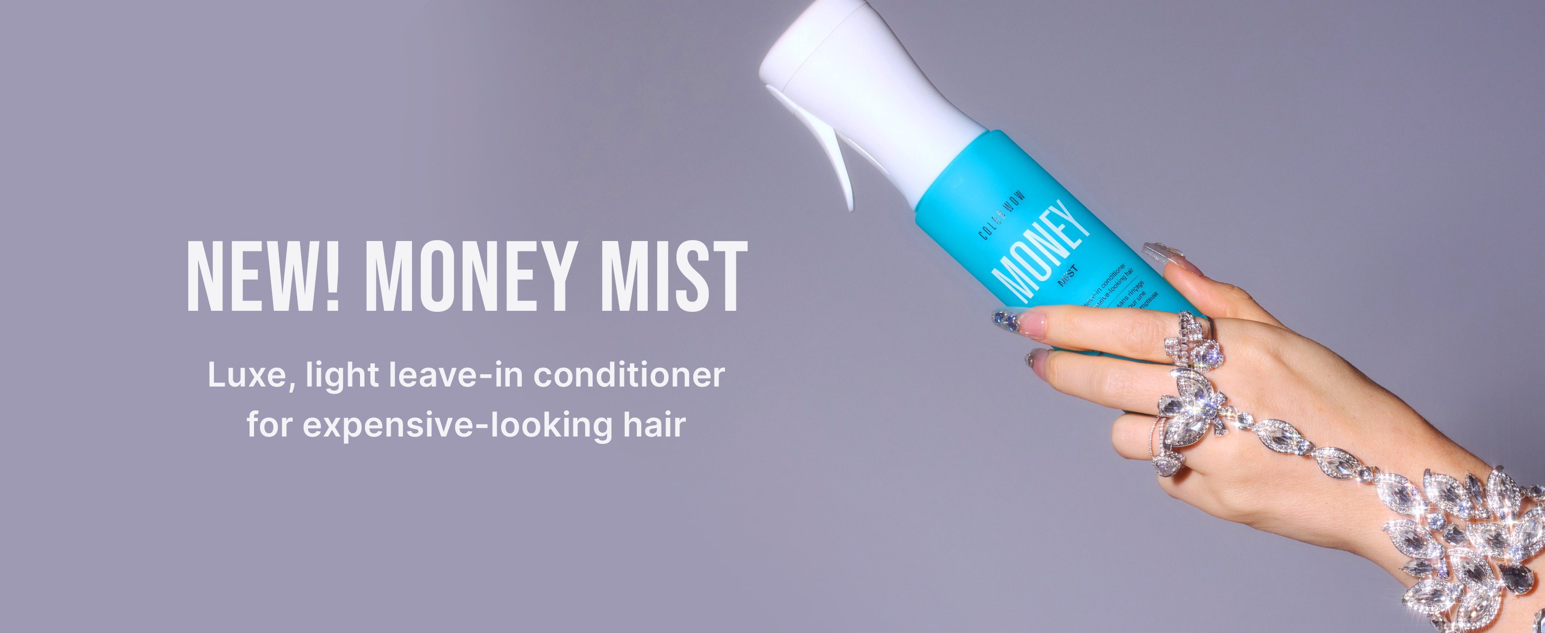 COLOR WOW MONEY MIST – Luxe Leave-in Conditioning Treatment for Glossy, Expensive-Looking Hair | Moisturizes, Defrizzes & Detangles for smooth, silky texture
