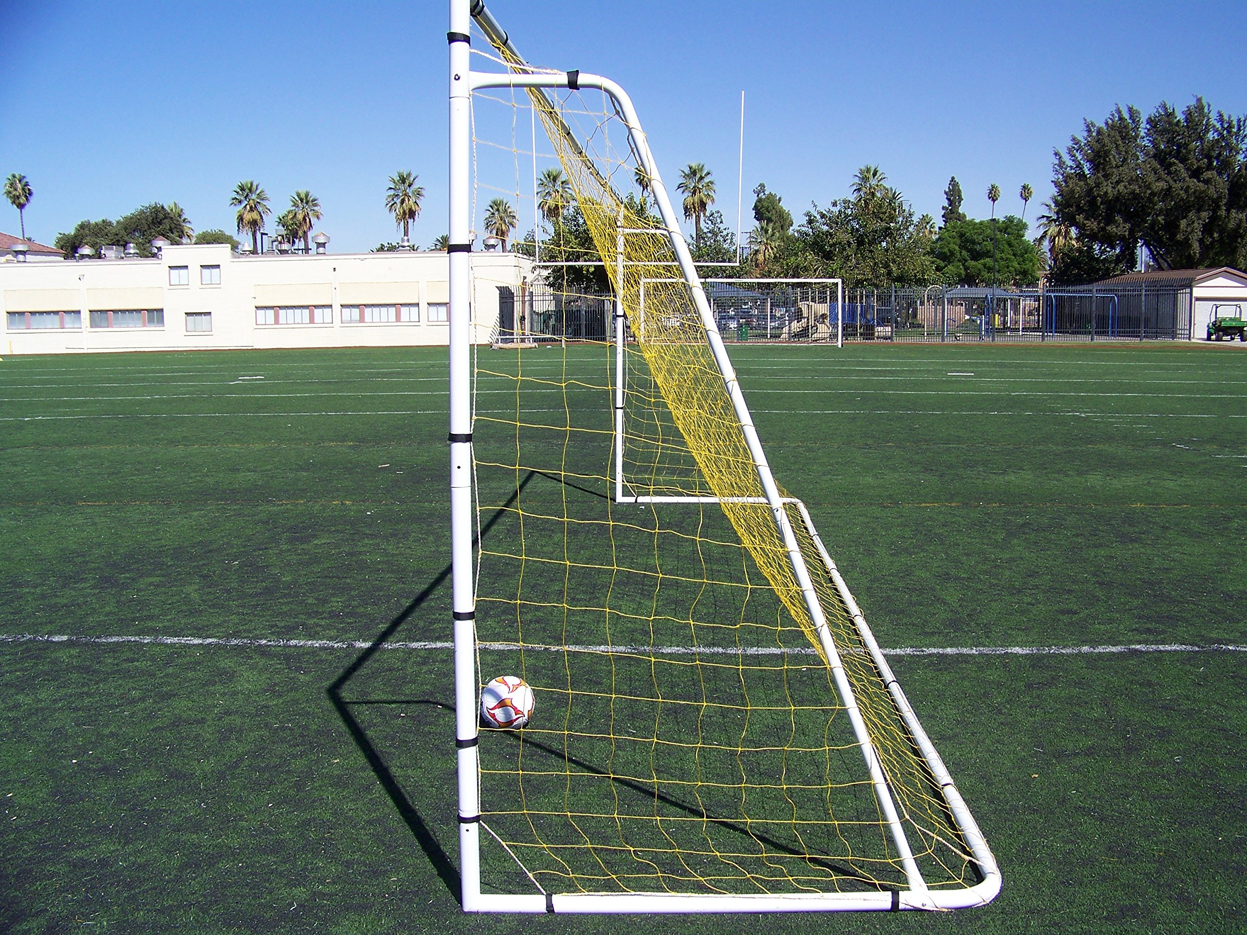 Amazon | PASS 24 x 8 Ft. 公式サイズ.高耐久スチールサッカーゴール