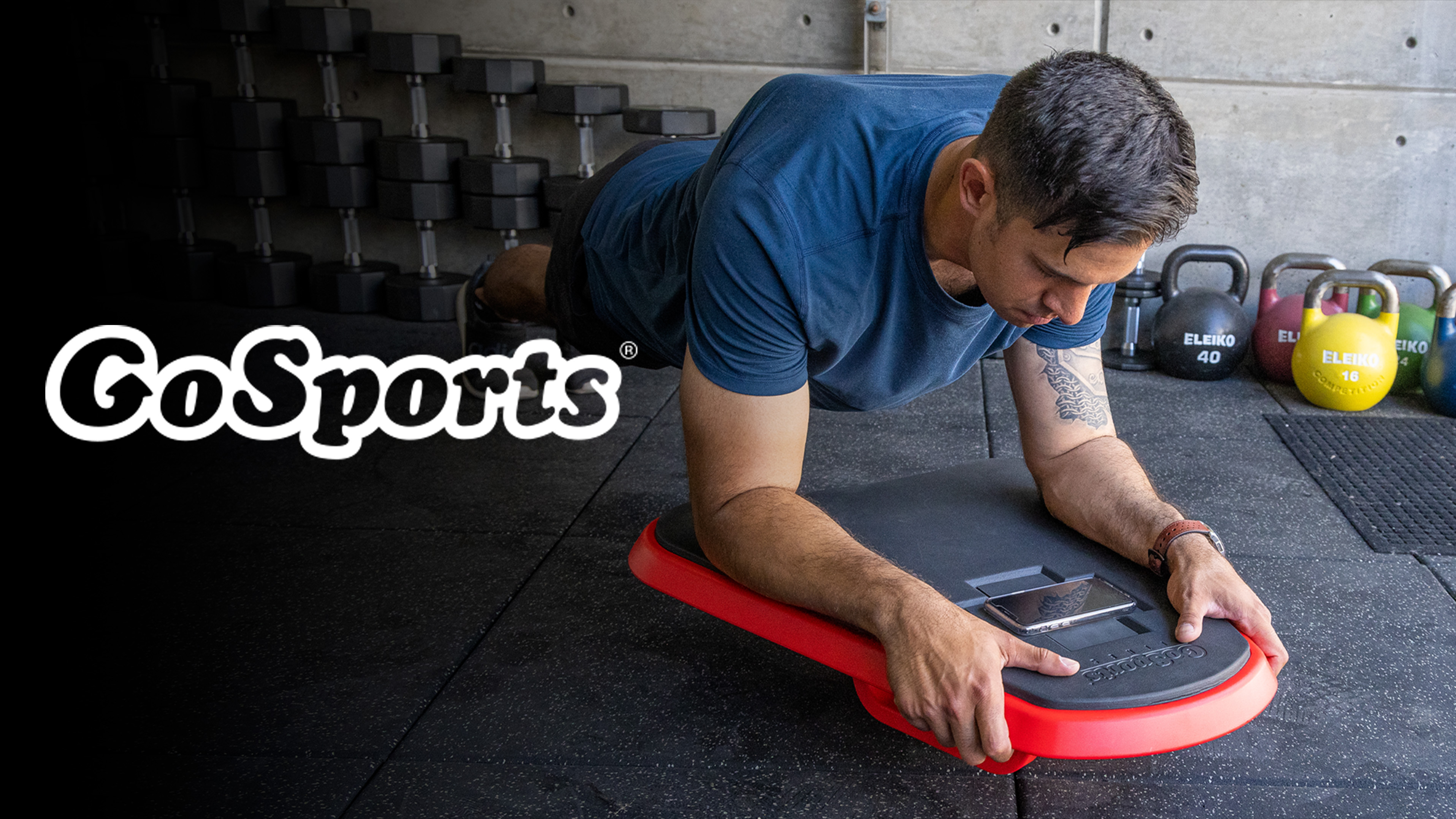 Amazon.com : GoSports Fitness Core Hub Plank Board with Smart