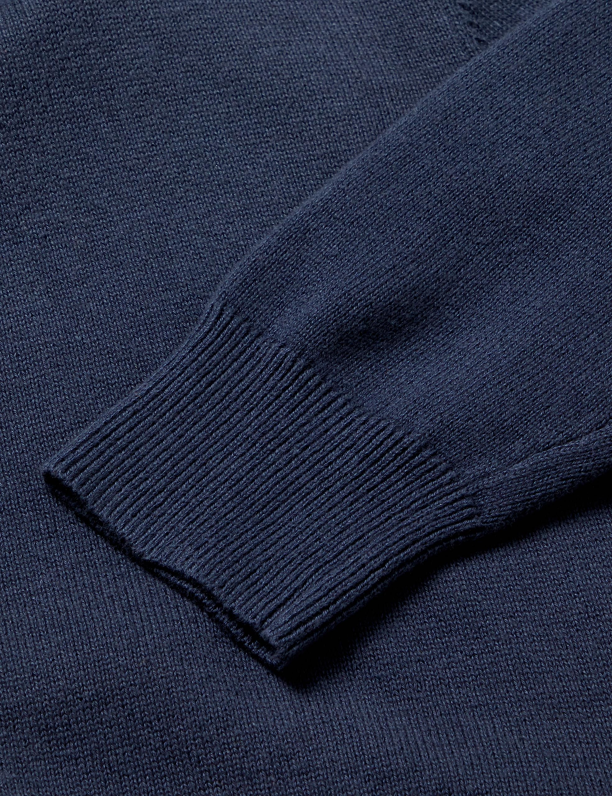 Amazon Essentials Hombre Jersey de Algodón con Cremallera Completa