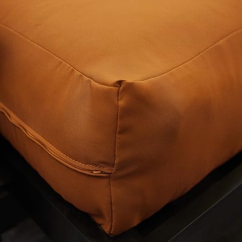 Miniatura 8 de Trupedic x Mozaic - Colchón de futón estándar de tamaño matrimonial de 5 pulgadas (marco no incluido), canela básica, ideal para habitaciones de