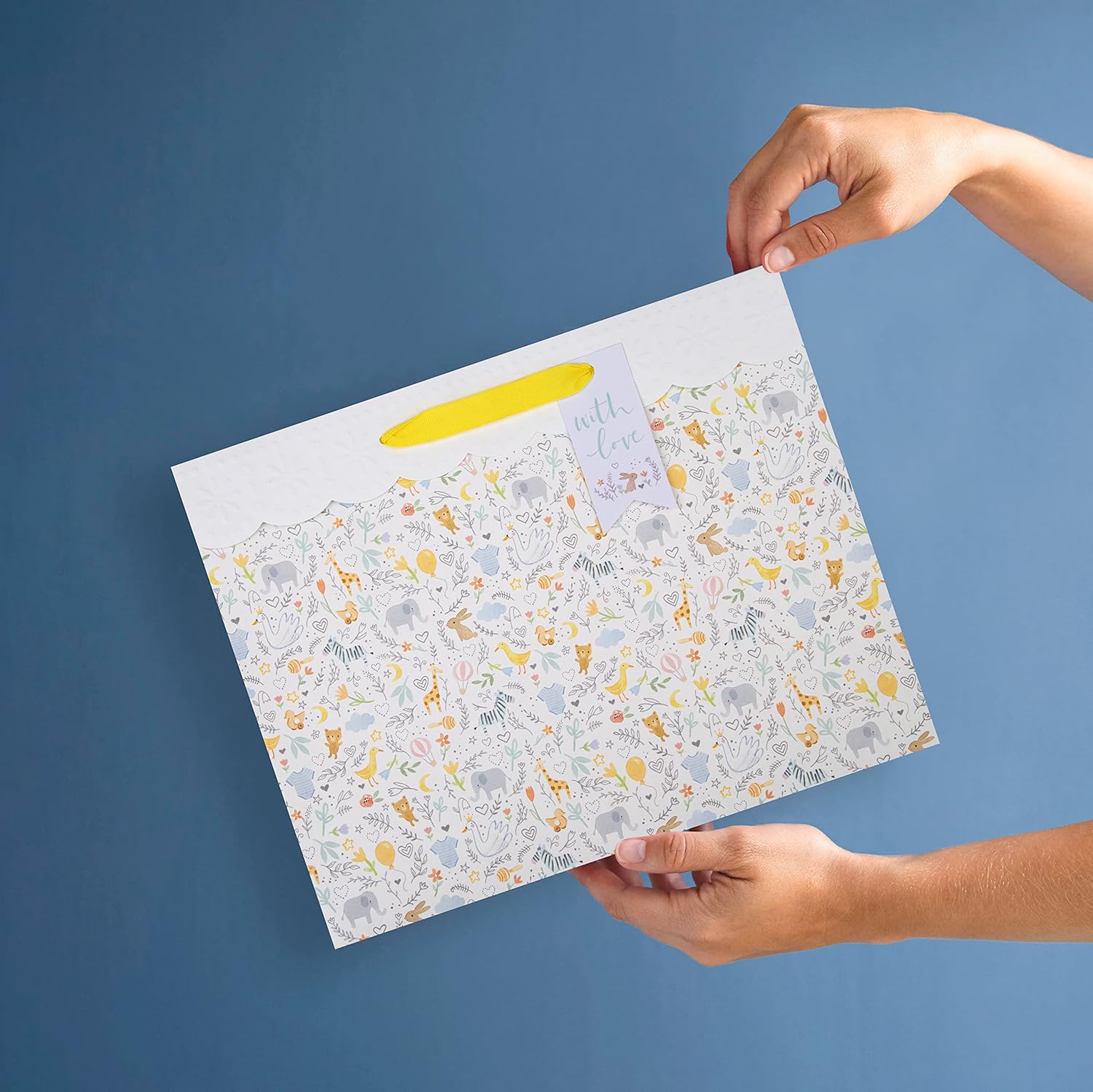 Hallmark New Baby Congratulations Card - 3D Fold-Out Animal Ark Design