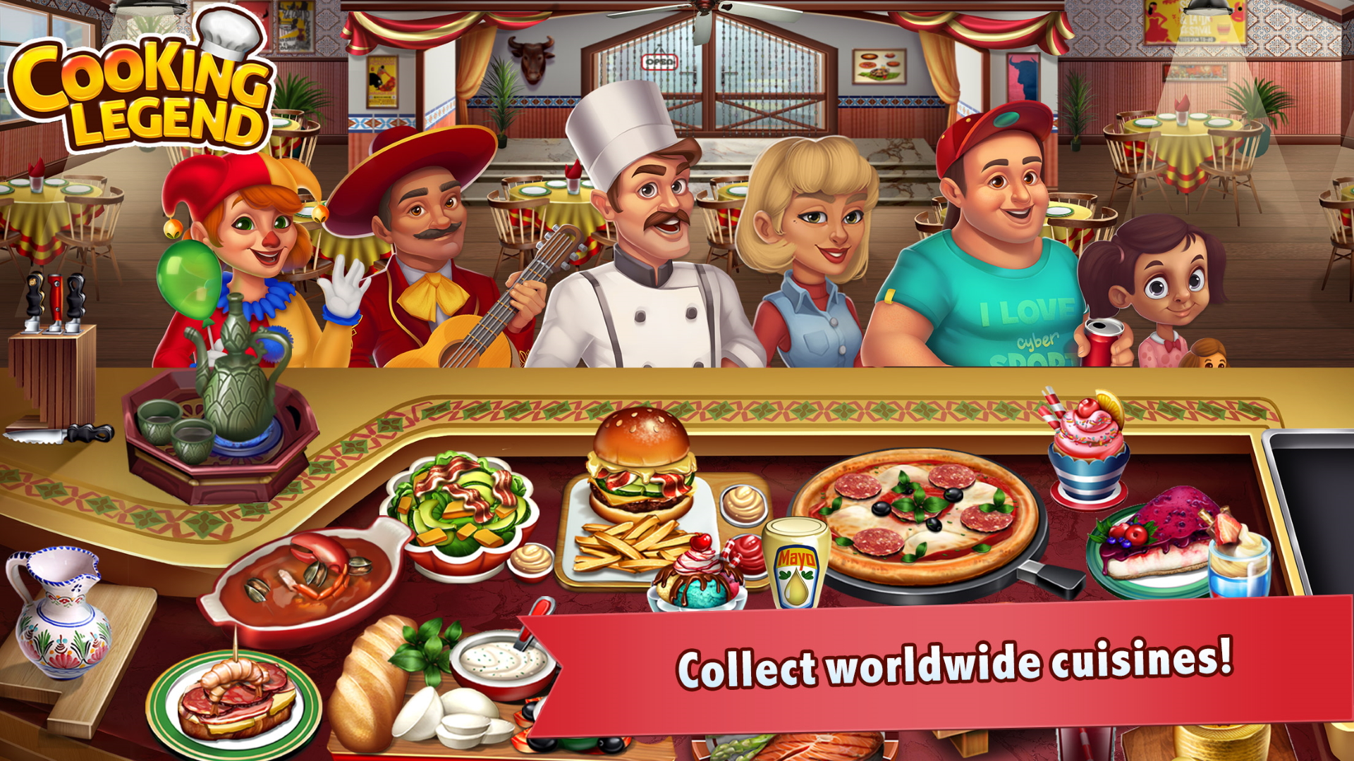 Cooking Legend Fun Restaurant for Android