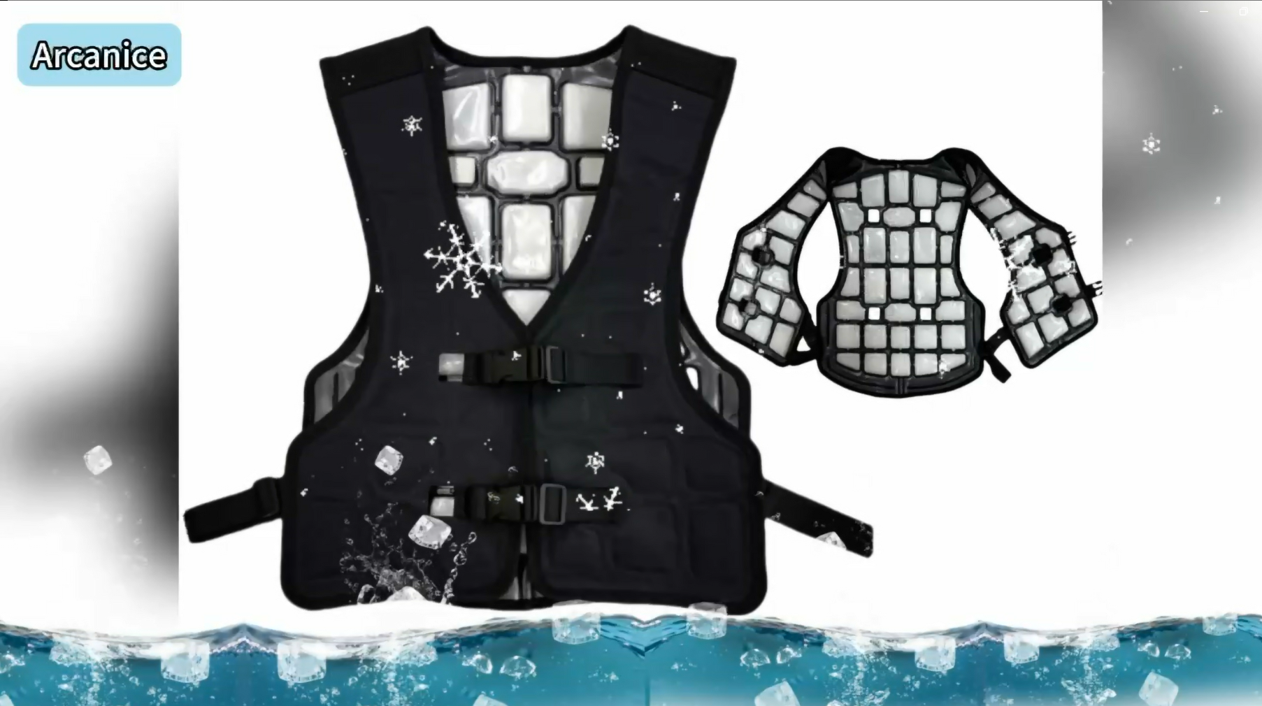 Amazon.co.jp: [Arcanice] pcmベスト 冷却ベスト 水冷服 水冷