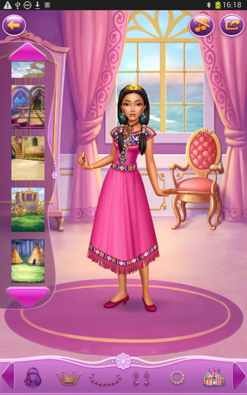 pocahontas pink dress 90s vintage disney Pocahontas Barbie doll blush dress Nostalchicks