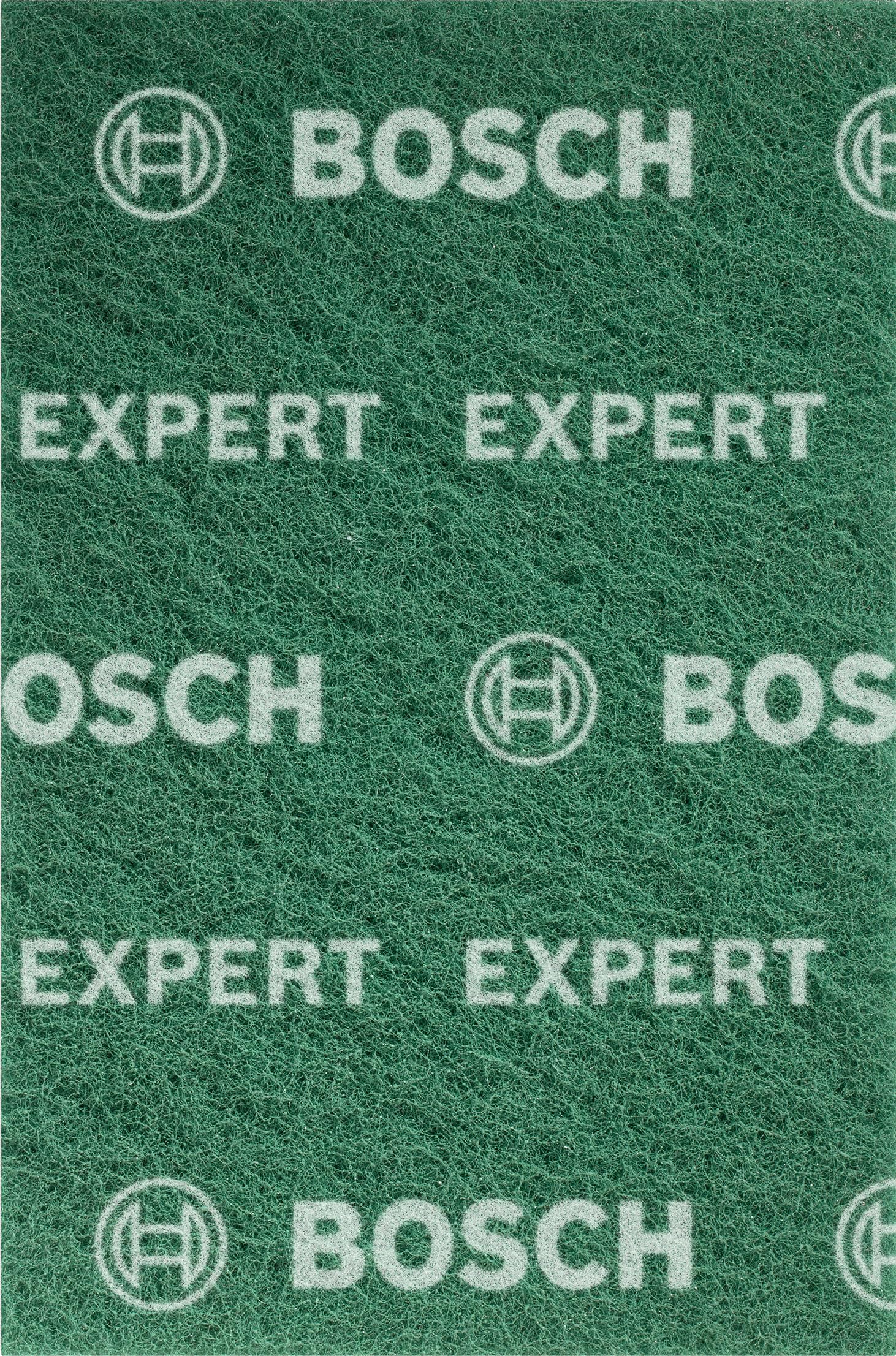 Bosch Green 1X Expert N880 Fleece Pads (For Steel Sheets, Stainless Steel, Ø 152 X 229 Mm, Very Fine Gp, Professional Accessory Hand Sanding)