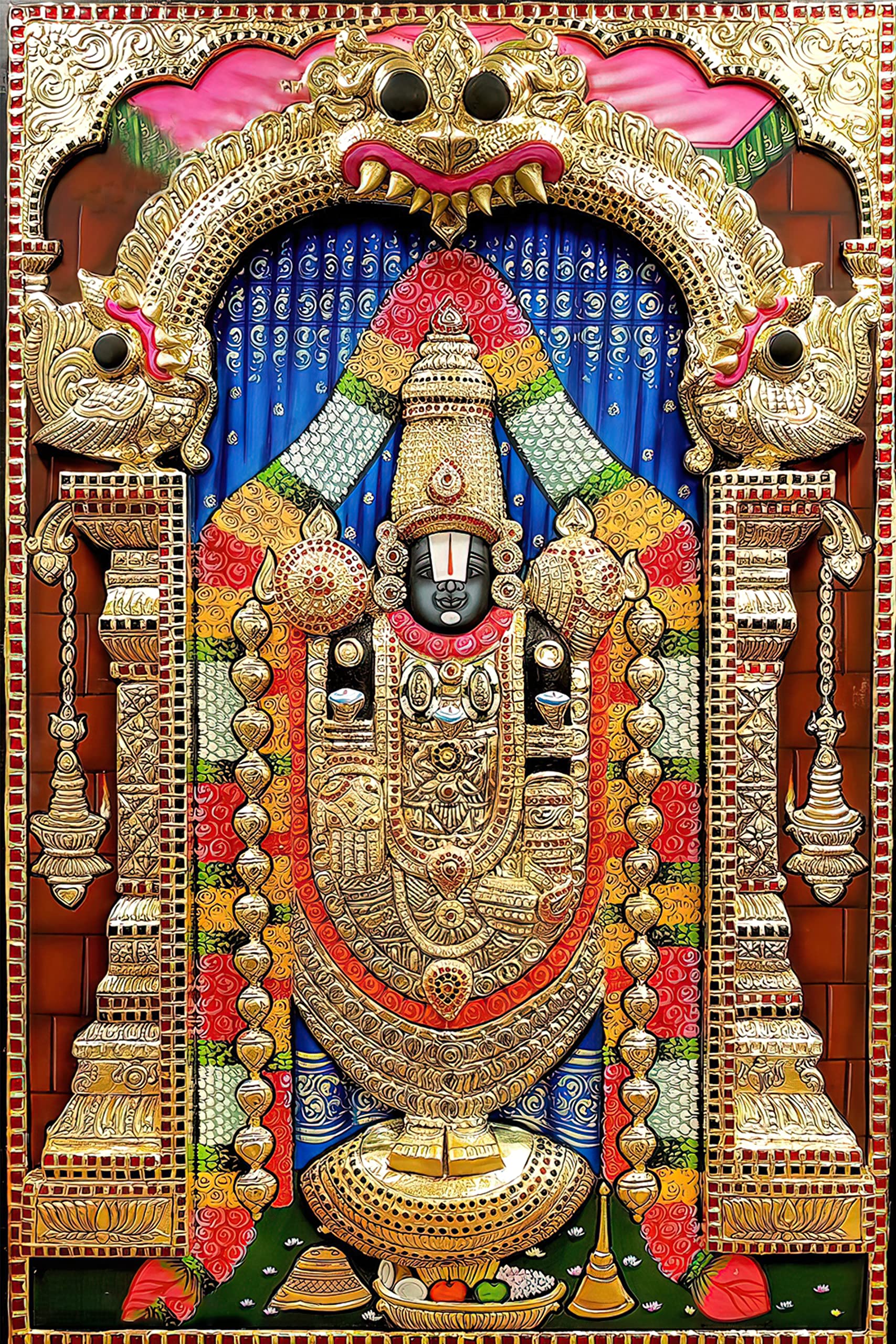 Tirupati Balaji Poster - Lord Murugan Wall Art -17 Tirupati Balaji Poster - Lord Murugan Wall Art -17