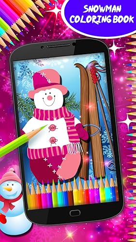 Snowman Coloring Book