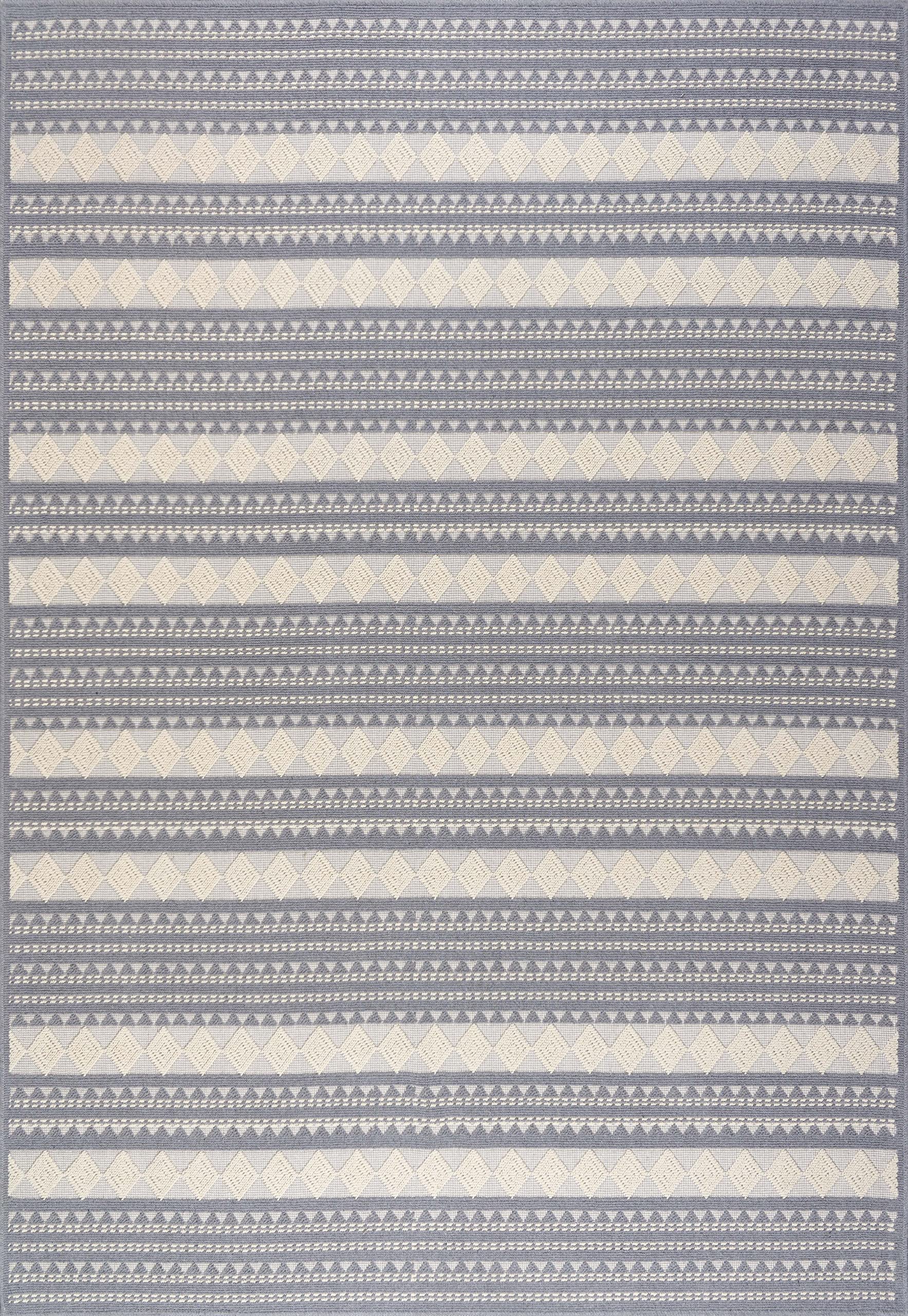 NETLINE HOME Machine Washable Area Rugs For Kitchen, Bedroom, Dining Room and Living Room | Kid Pet Friendly Rug | 100% Cotton | Low Pile | Non Slip (GREY R, 160X230 CM)