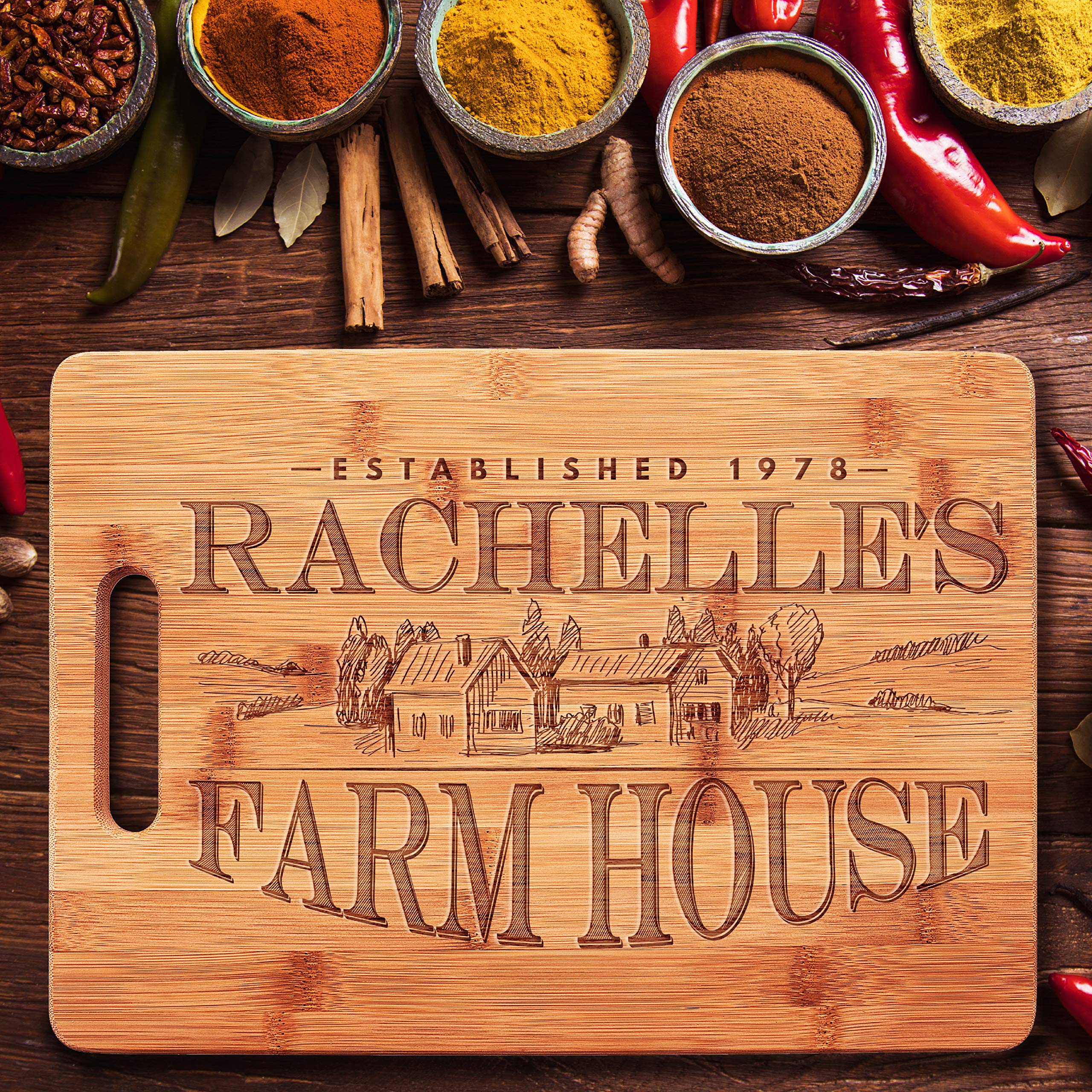 Amazon | お母さんへのギフト、名前付きママカッティングボード 日付