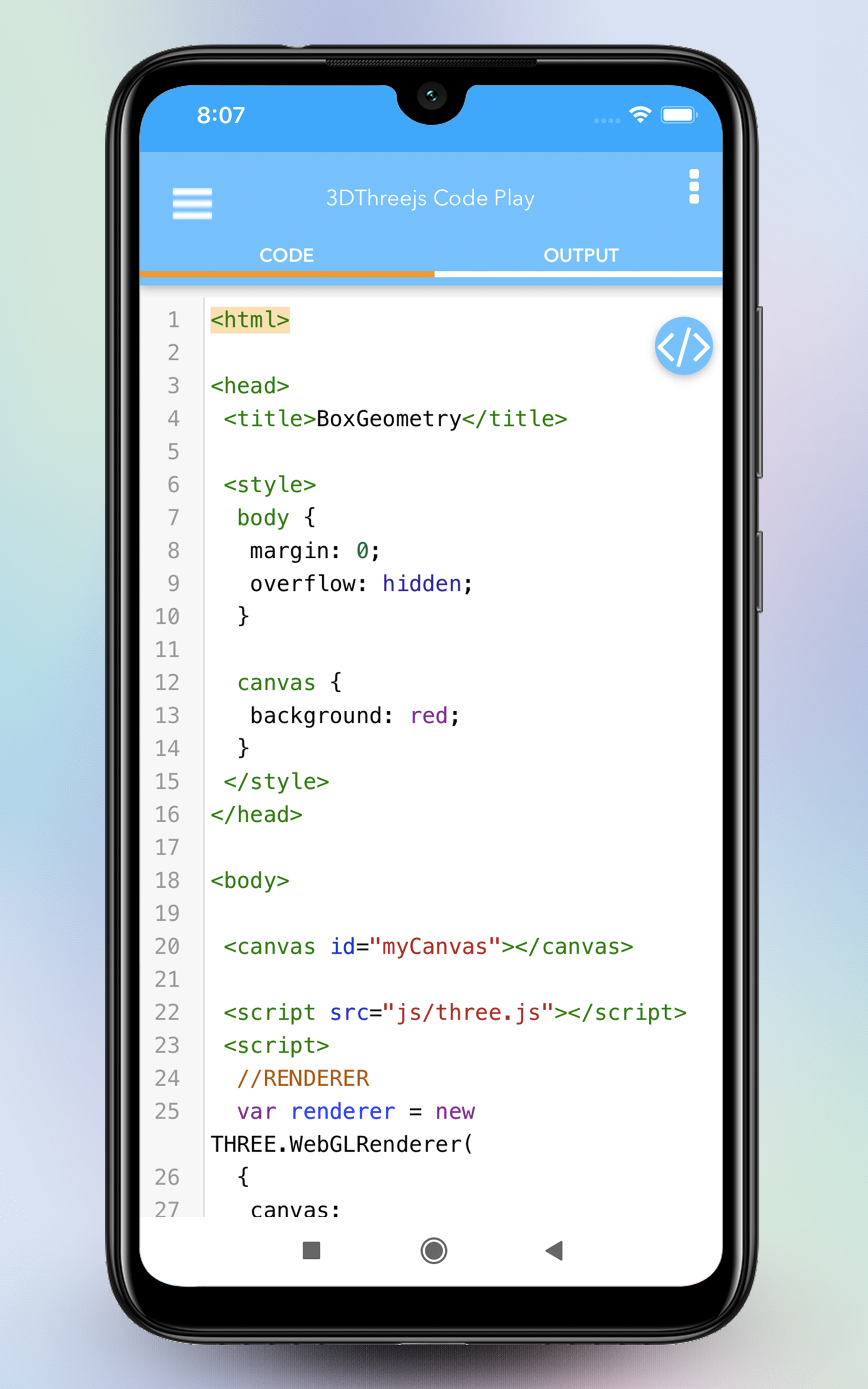 3DThreejs Code Play - App on Amazon Appstore
