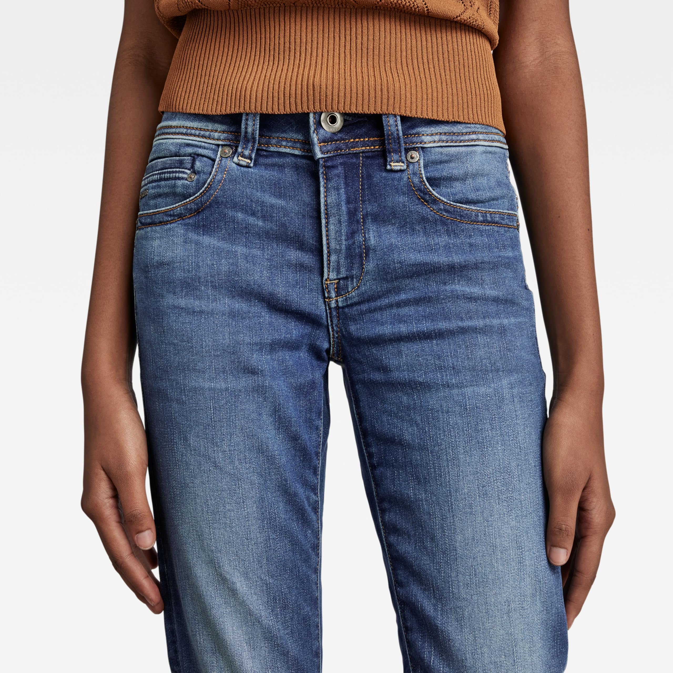 G-Star Damen Midge Saddle Straight Jeans