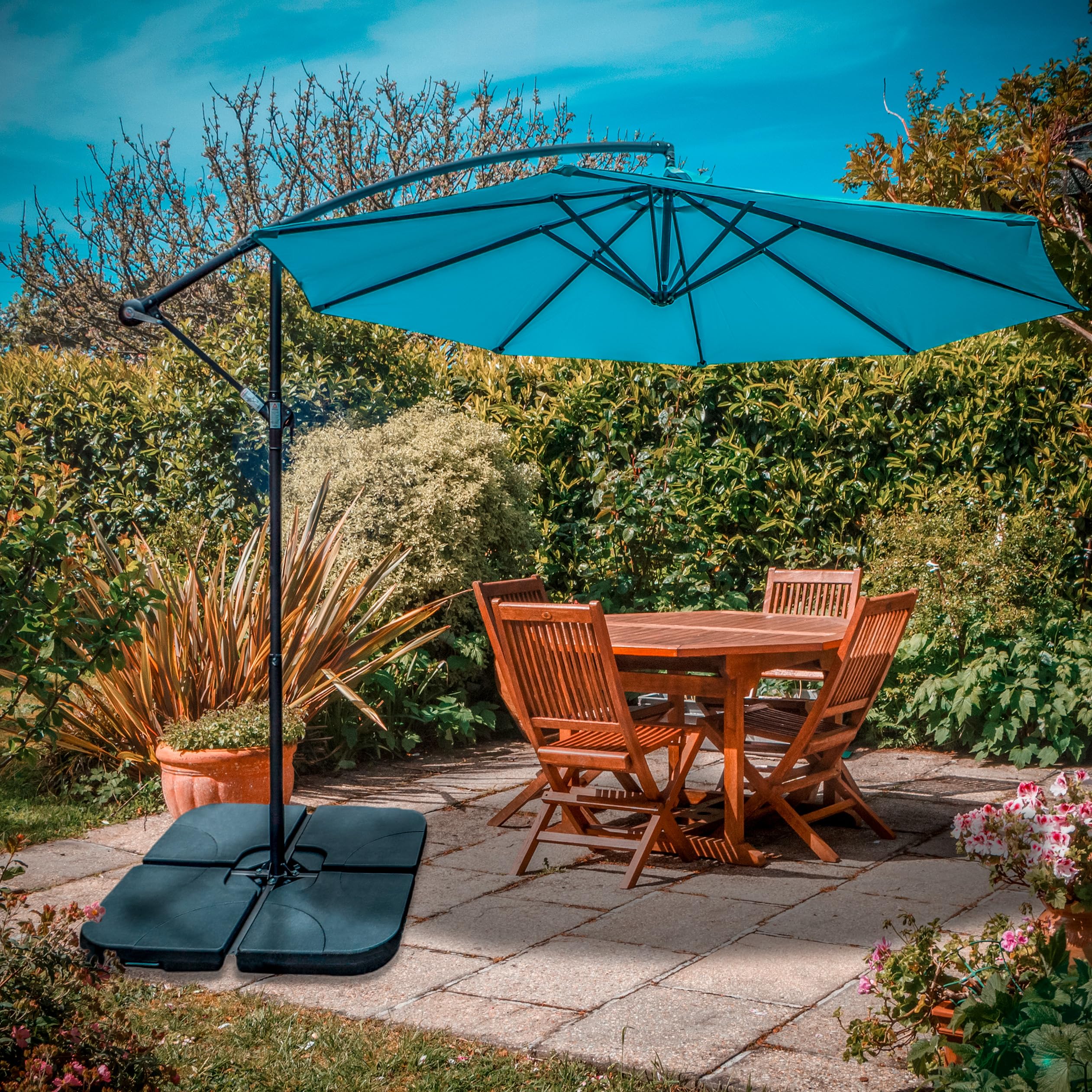 coolaroo 12 ft round cantilever patio umbrella Cantilever Umbrella Canopy Replacement | Parts & Accessories