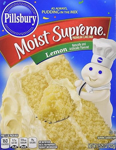 Pillsbury Moist Supreme Lemon Cake Mix 15.25 oz
