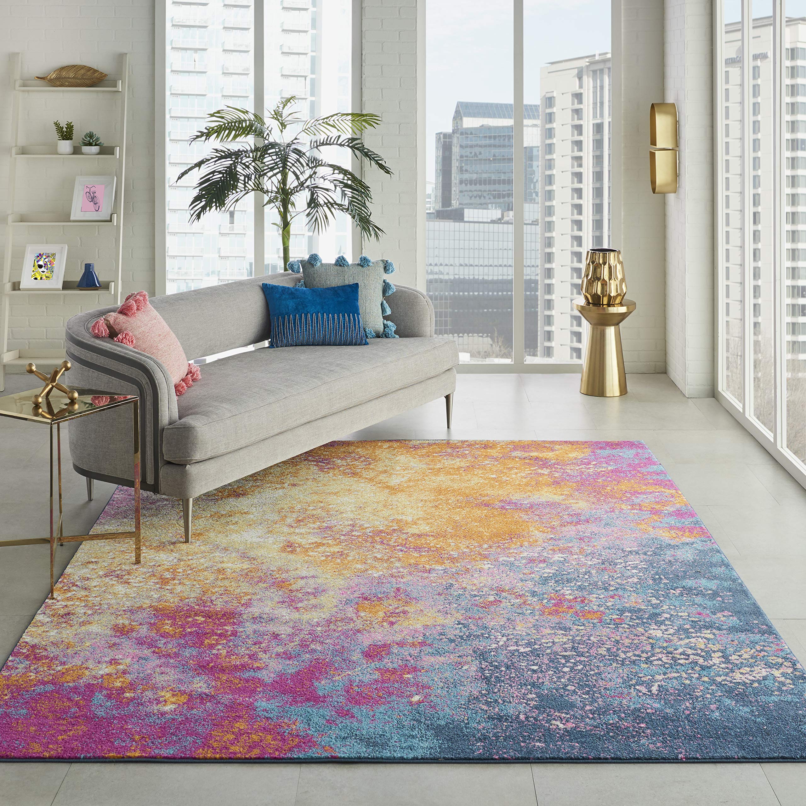 Nourison(sunburst, 2.4mx3m) - Passion Sunburst Area Rug
