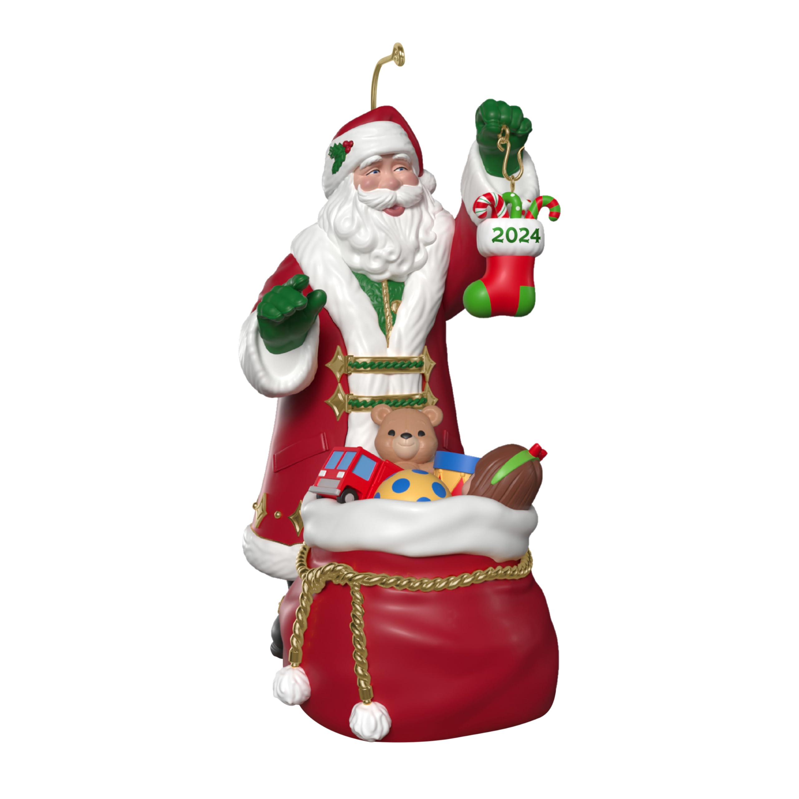 Hallmark Keepsake Christmas Ornament 2024, The 2024, Santa Collectors Gifts