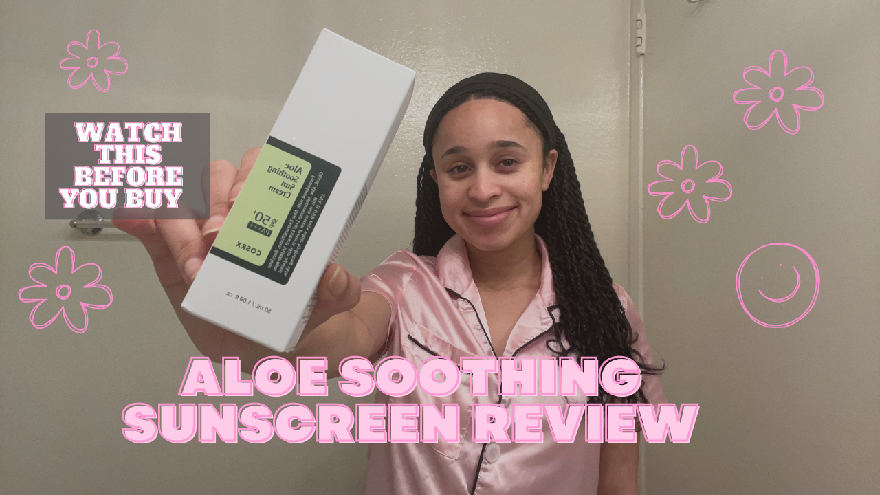 Watch Cosrx Aloe Soothing Sun Cream Demo & Review on Amazon Live