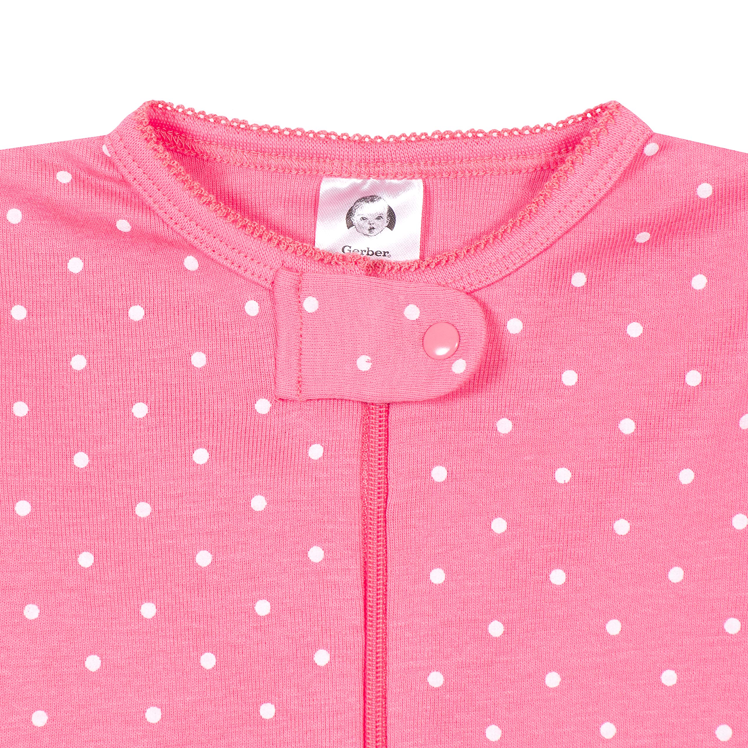 Gerber 2-Pack Footed Footed Pajamas Pantoufles pour bébés et Bambins Bébé garçon