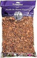 SuperMoss (23261) Coco Mulch 200 cu in Natural Brown - Premium Coconut Coir Soil for Bigger Plants & Root Growth