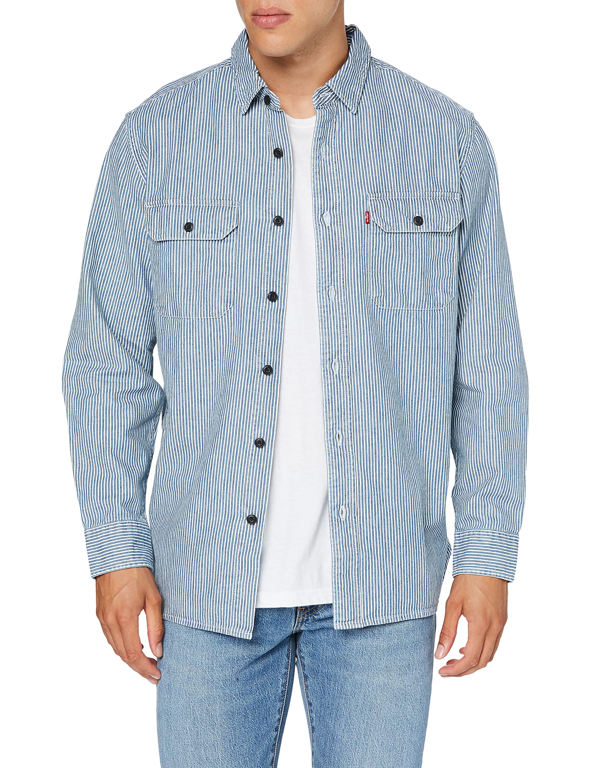 Levi's Classic Worker Albany Picante Plaid Camisa para Hombre