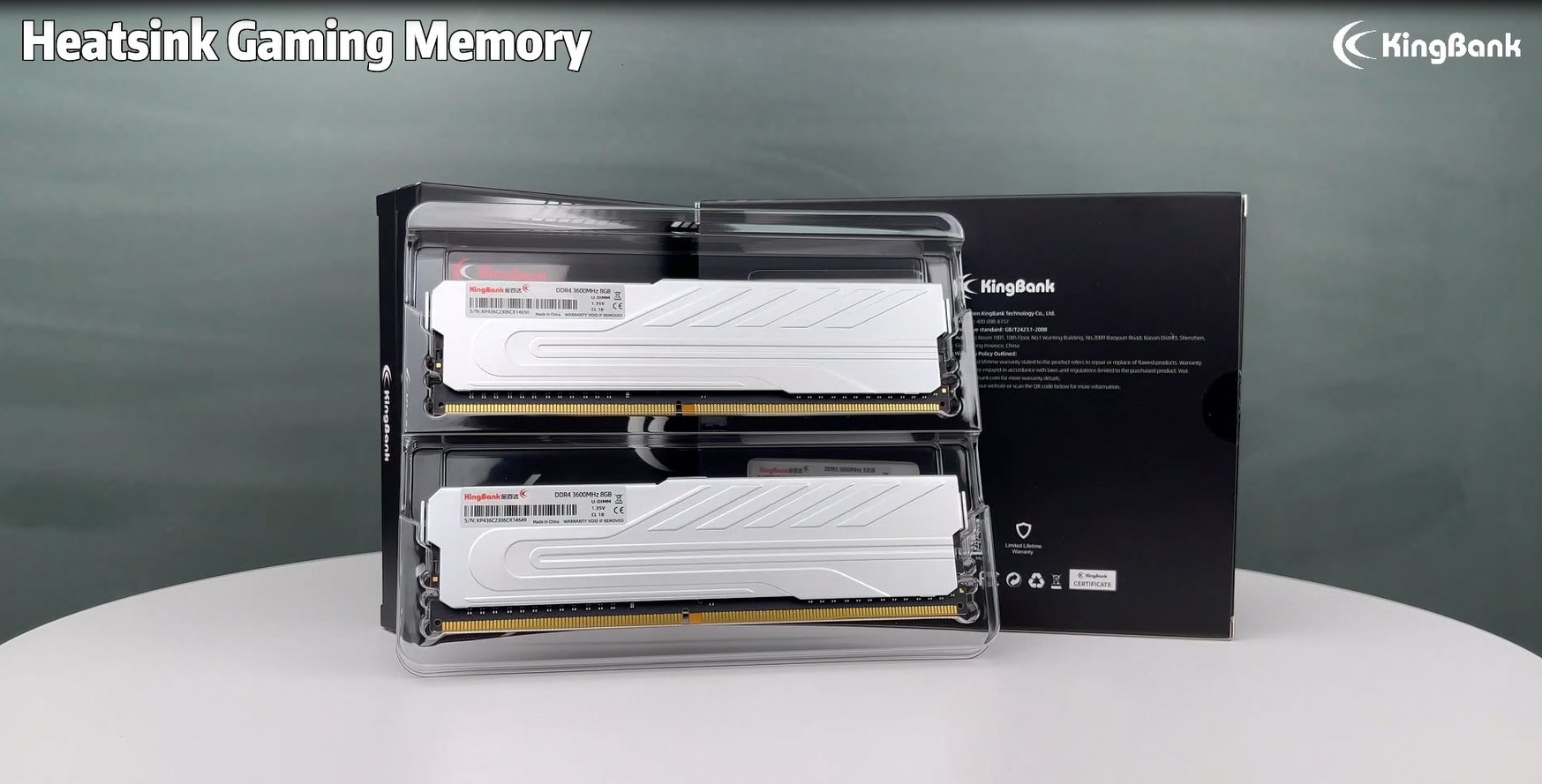 3600 Cl14 Overclocking 4000 Mhz Cl16 KingBank Memory DDR4 8GB 16GB