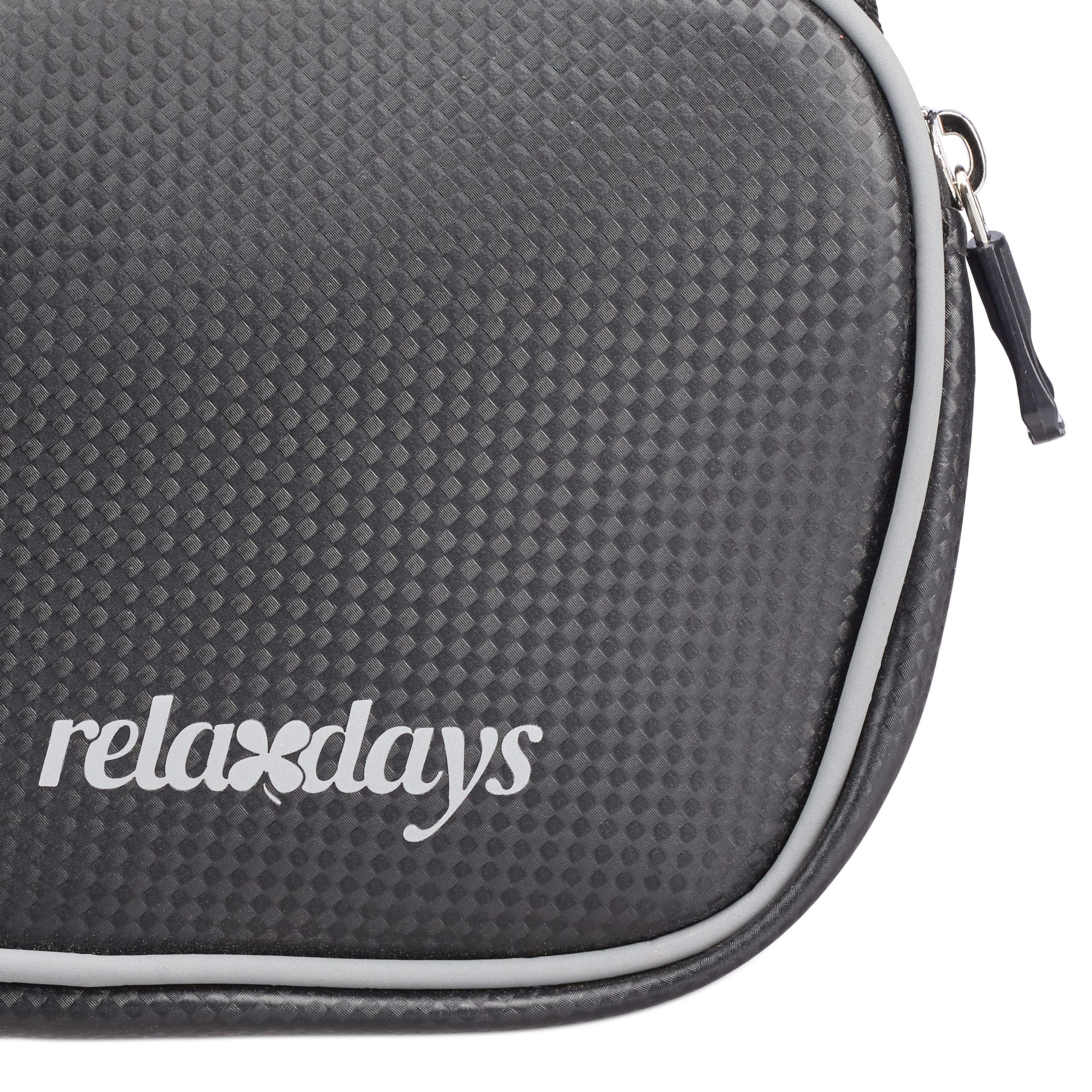 Relaxdays Sacoche pour l'avant du Cadre à vélo, étanche, Pochette et étui pour Smartphone, jusqu'à 6,7", Pratique, Noire
