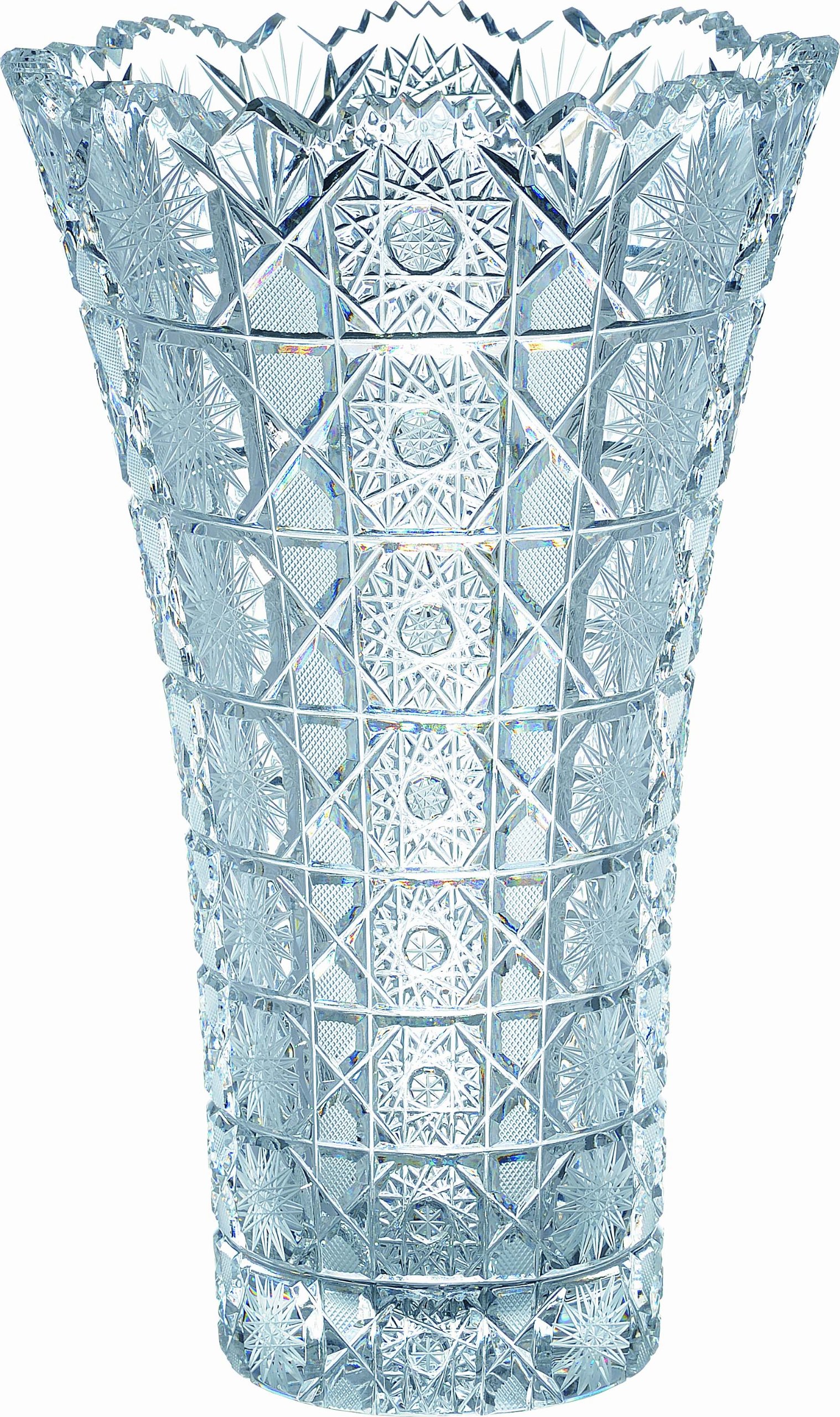 新品箱入⭐︎ボヘミアガラス マイアBohemia Maia  花瓶30.5cm BOHEMIA Cristal - ラスカボヘミア Maia(マイア) 花瓶 MA-803の