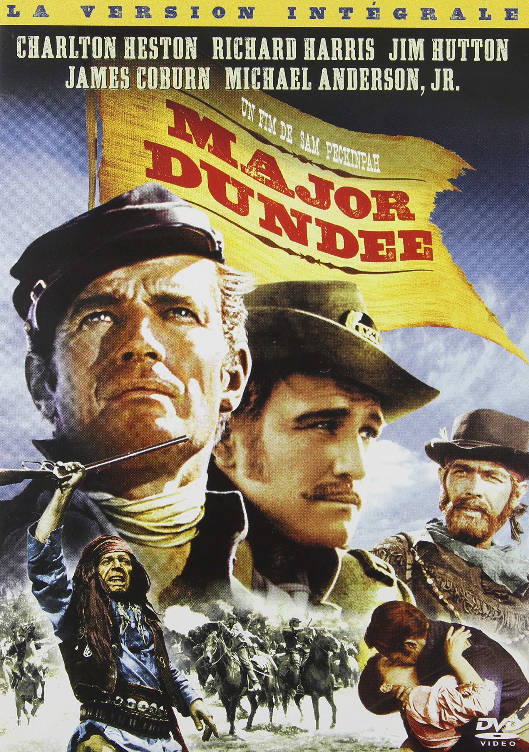 Major Dundee (Extended Cut) French (Bilingual) [DVD]