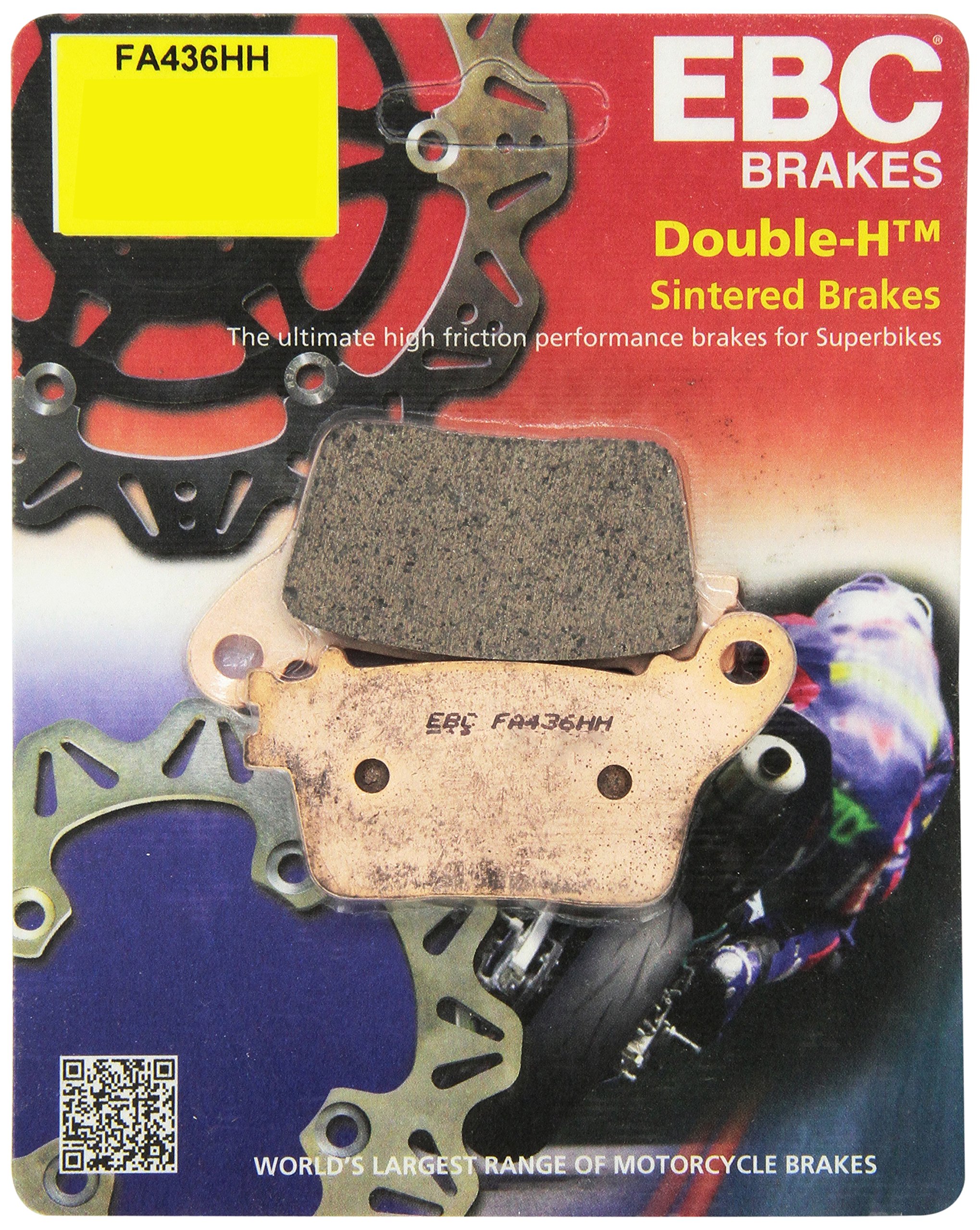 EBC BrakesFA436HH Disc Brake Pad Set, Black, Medium