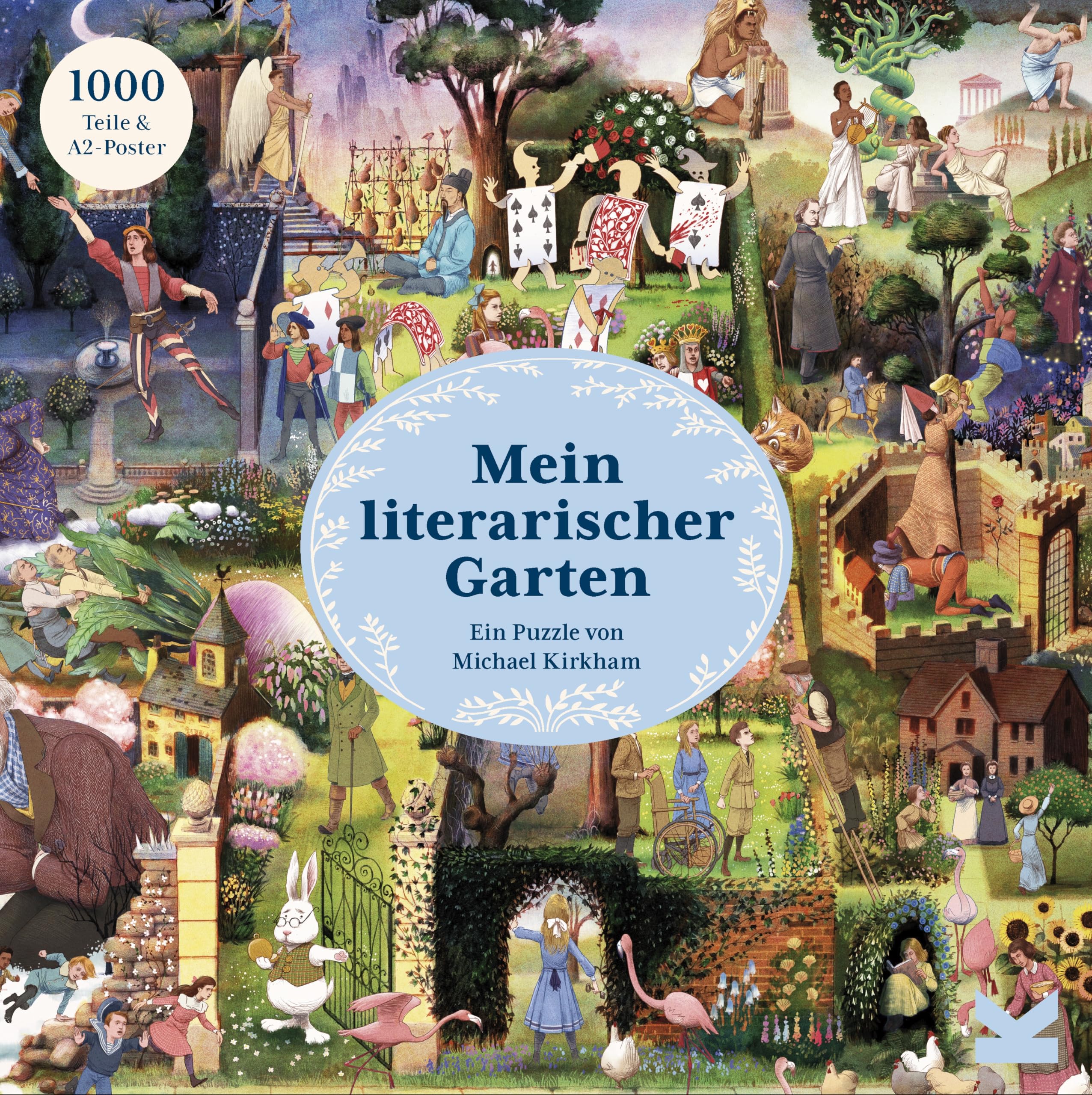Mon Jardin littéraire Un Puzzle de 1000 pièces. Michael Kirkham