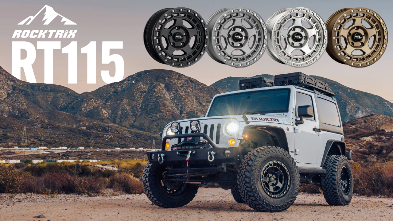 【G-Rap】Flexx Amazon.com: RockTrix RT115 17 inch Wheel Compatible with