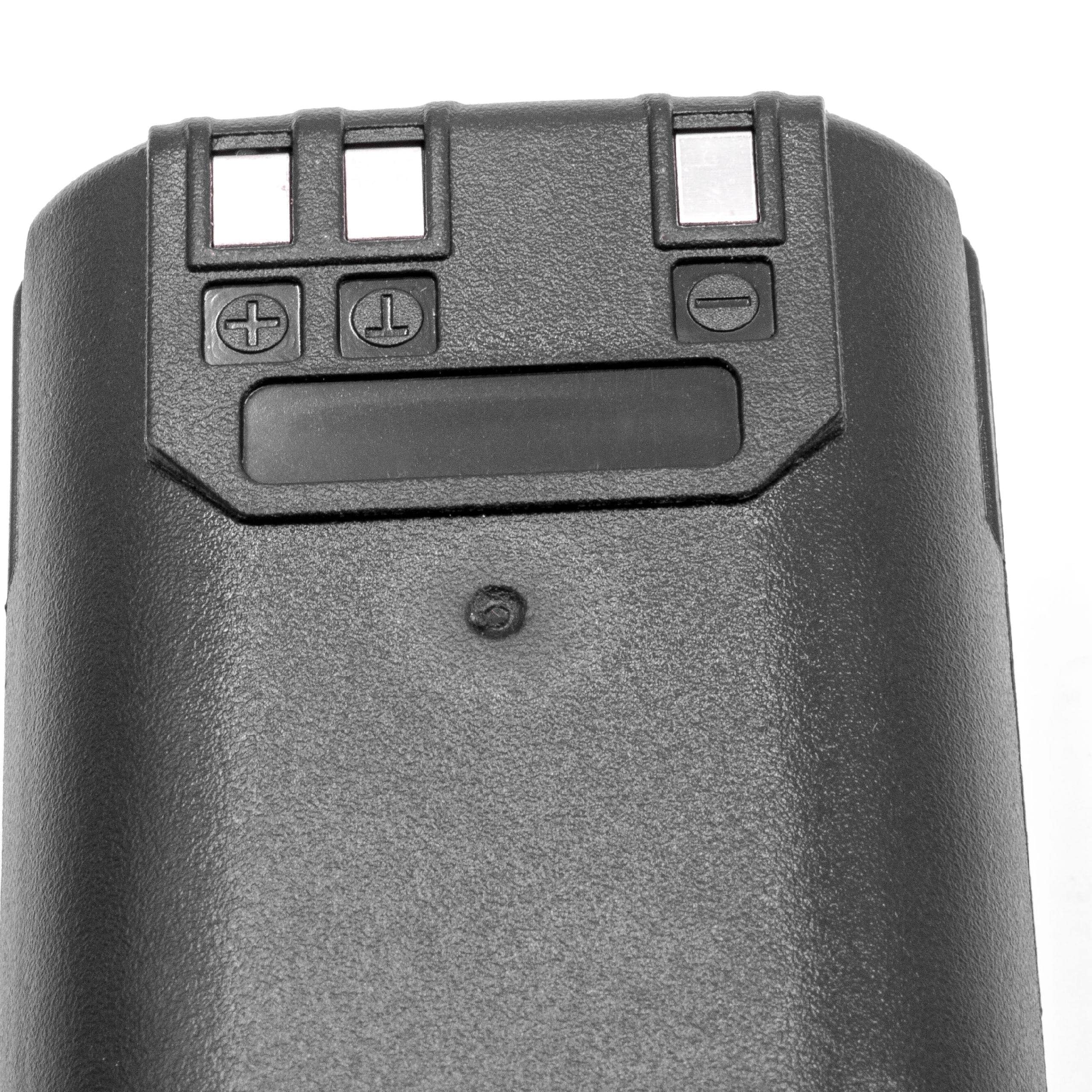 vhbw Akumulator kompatybilny z Baofeng UV-82L, UV-8R, UV-82C, UV-82X, UV-8D, UV-82HP, UV-82, UV82, krótkofalówką (3800 mAh, 7,4 V, litowo-jonowa)