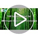 TWK Luxury Sheet Set, Genuine 100% Organic Viscose Derived from Bamboo, Cooling & Breathable, Silky Soft, Bedding Sheets & Pillowcases (White, King(78 * 80 * 15))