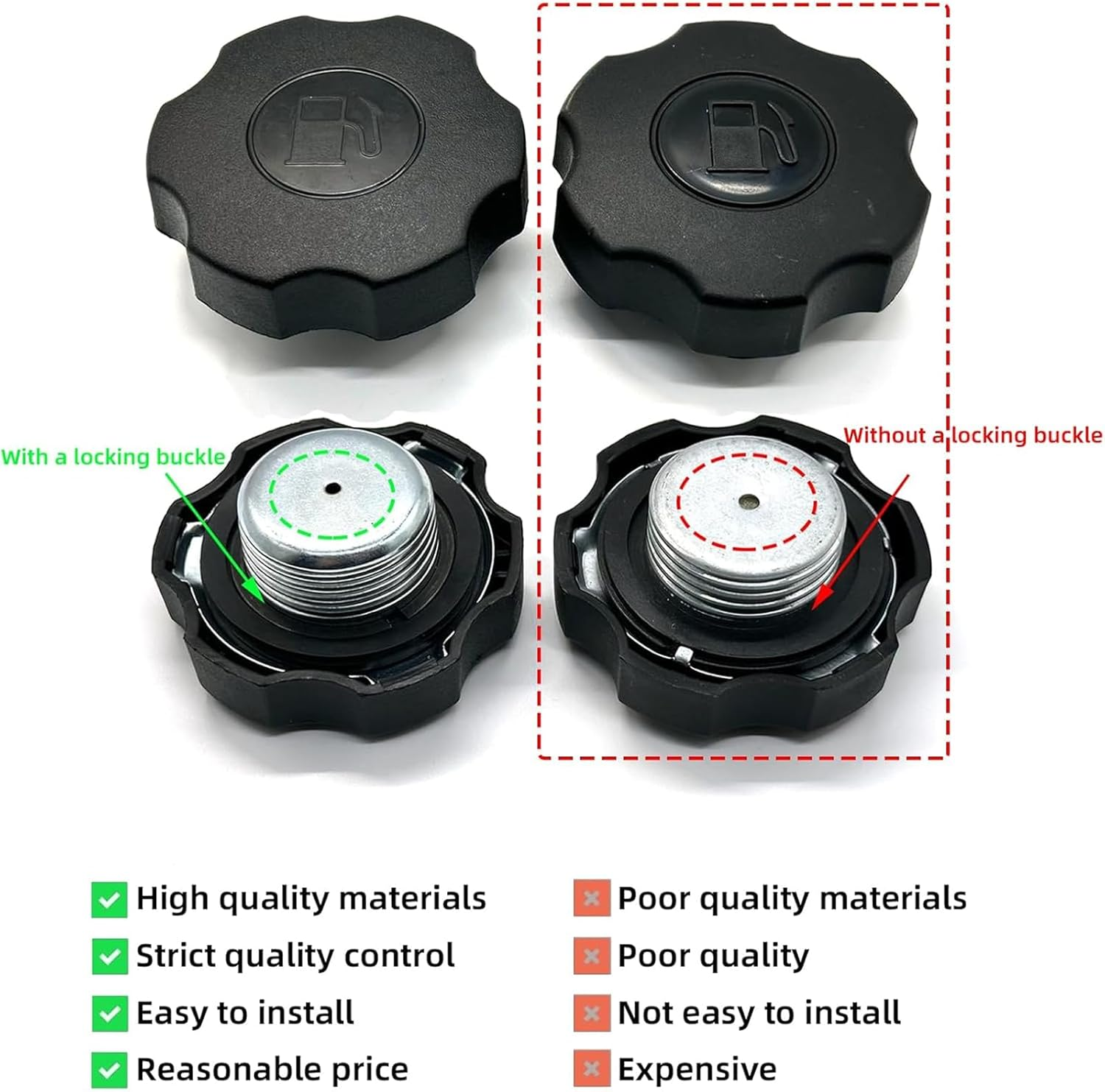 Amazon.com: Gas Fuel Tank Cap Fit For Craftsman Troy Bilt MTD Troy