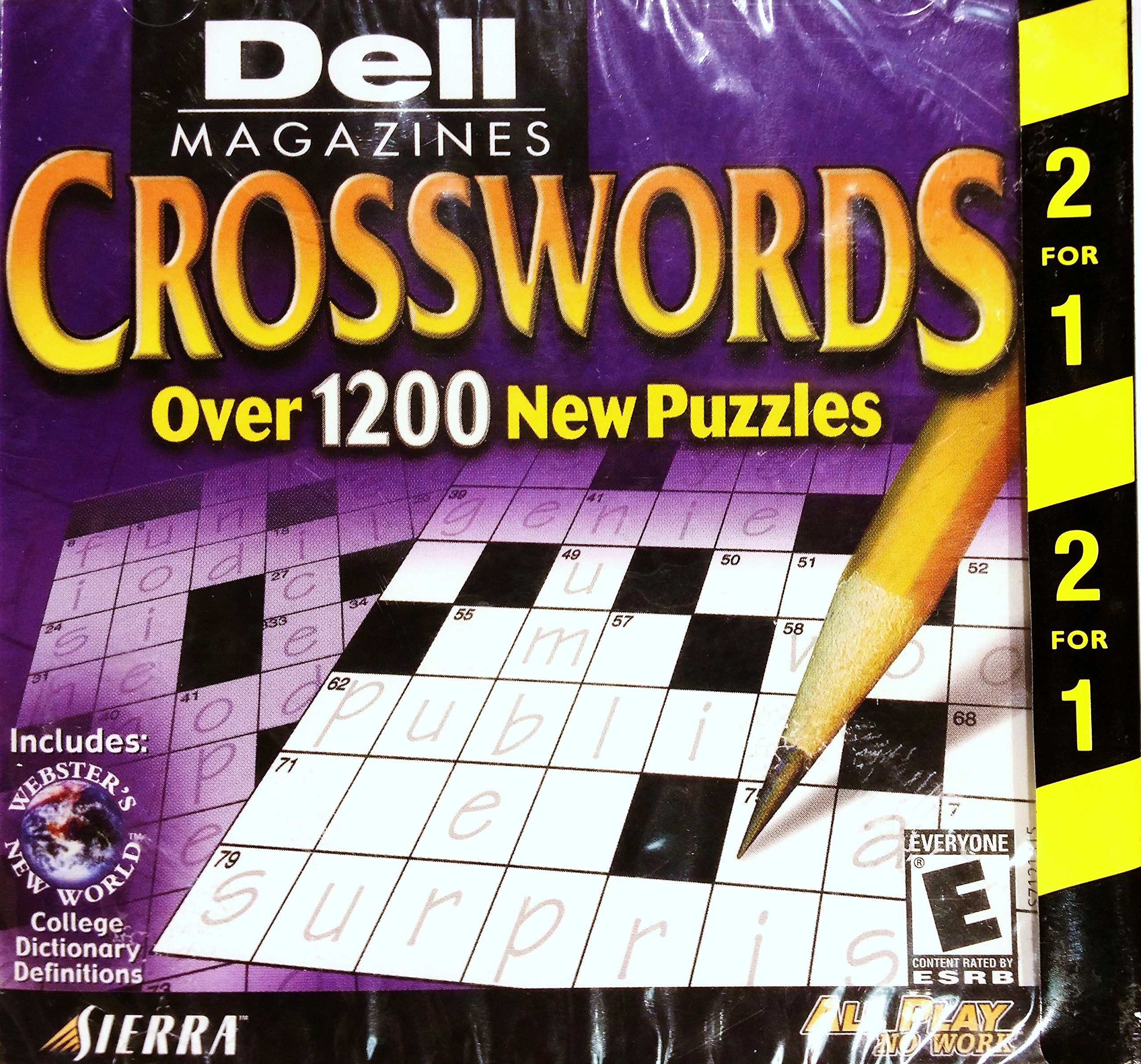 Dell Crosswords / Hoyle Solitaire (Jewel Case) [video game]