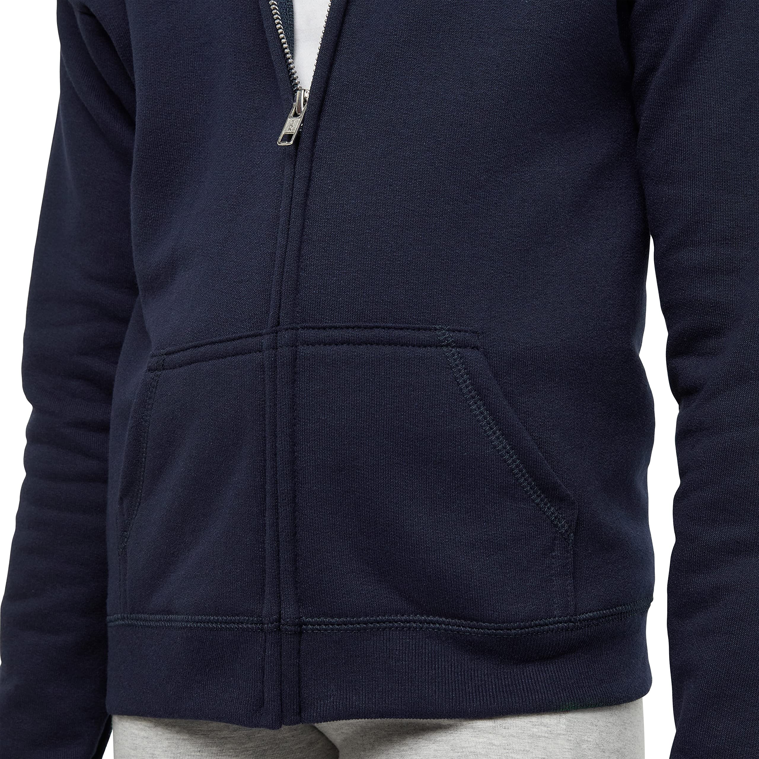 Hanes Comfortsoft Ecosmart - Sudadera con Capucha y Cremallera Completa para niña