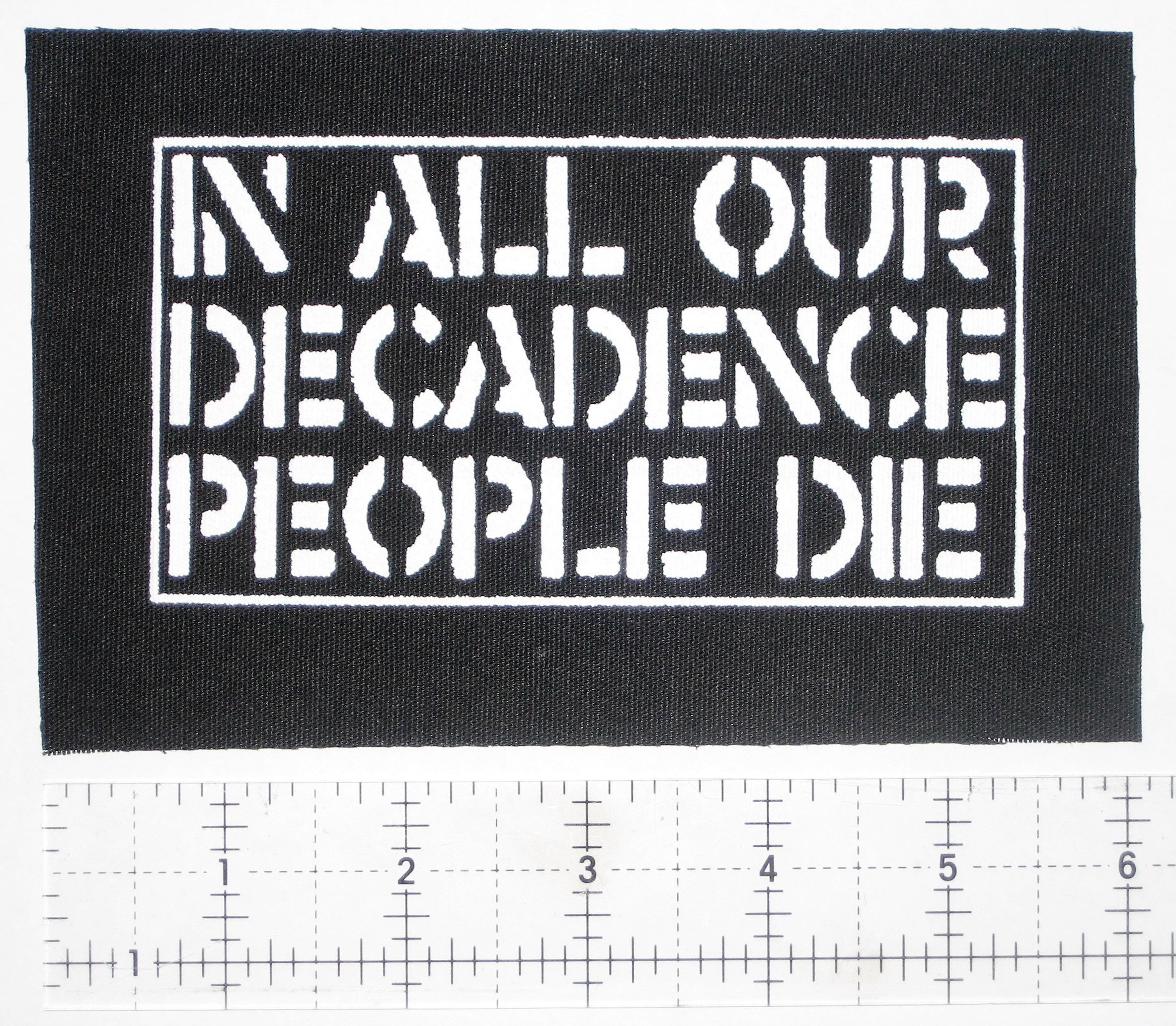 アート・デザイン・音楽 CRASS / IN ALL OUR DECADENCE PEOPLE DIE アート・デザイン・音楽 CRASS / IN ALL OUR DECADENCE PEOPLE DIE In