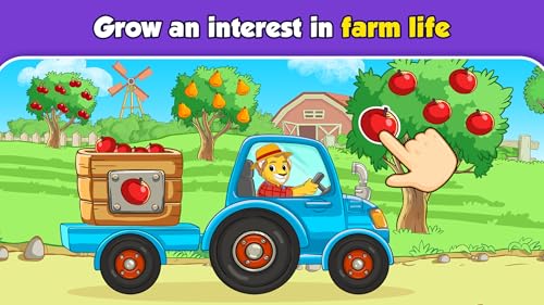 Farm animal games for kids 2-5