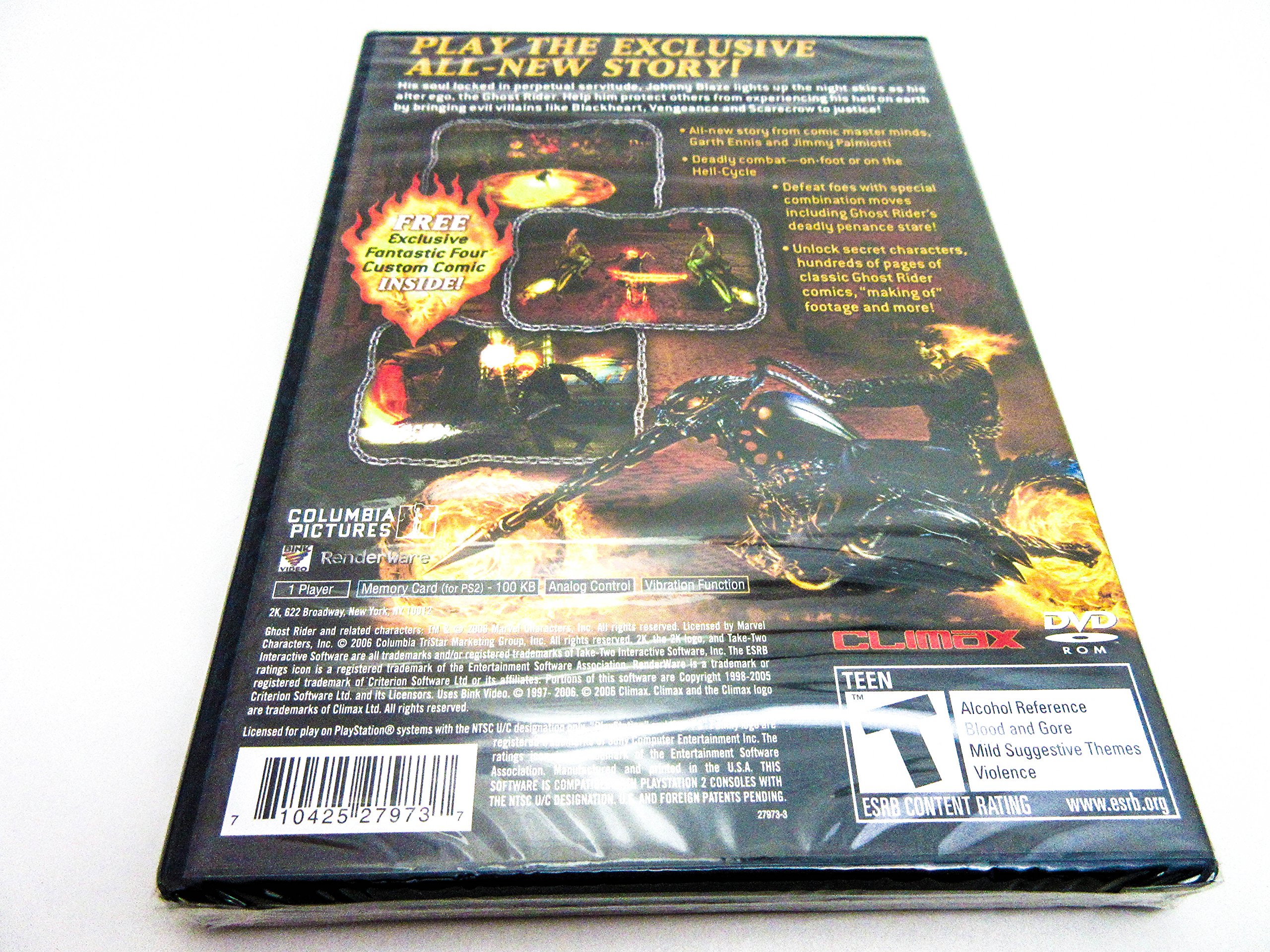 Amazon.com: Ghost Rider - PlayStation 2 : Video Games