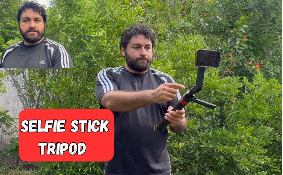 Magnetic tripod, compatible with camera or iphone, easy to use