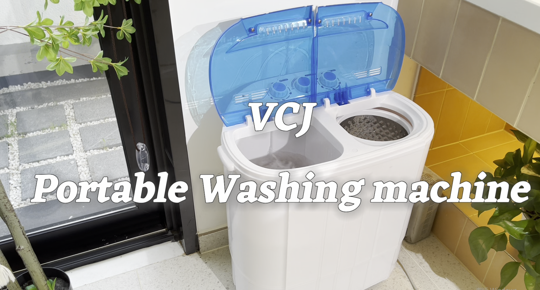 Amazon.com: VCJ Portable Washing Machine, Twin Tub Washing Machine