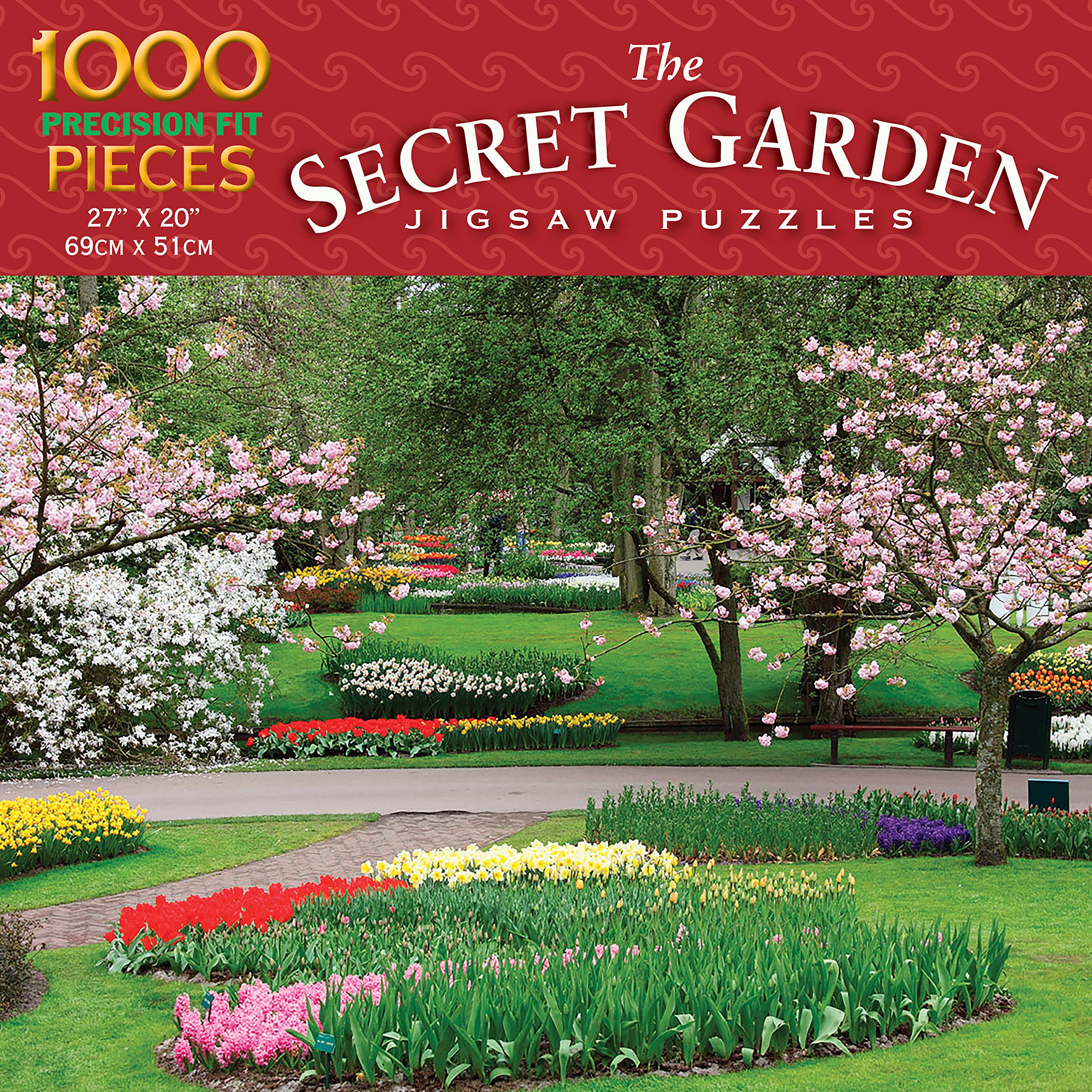 Luv Lap Luv-it Puzzles The Secret Garden - Spring Garden Jigsaw Puzzle (1000 Piece)